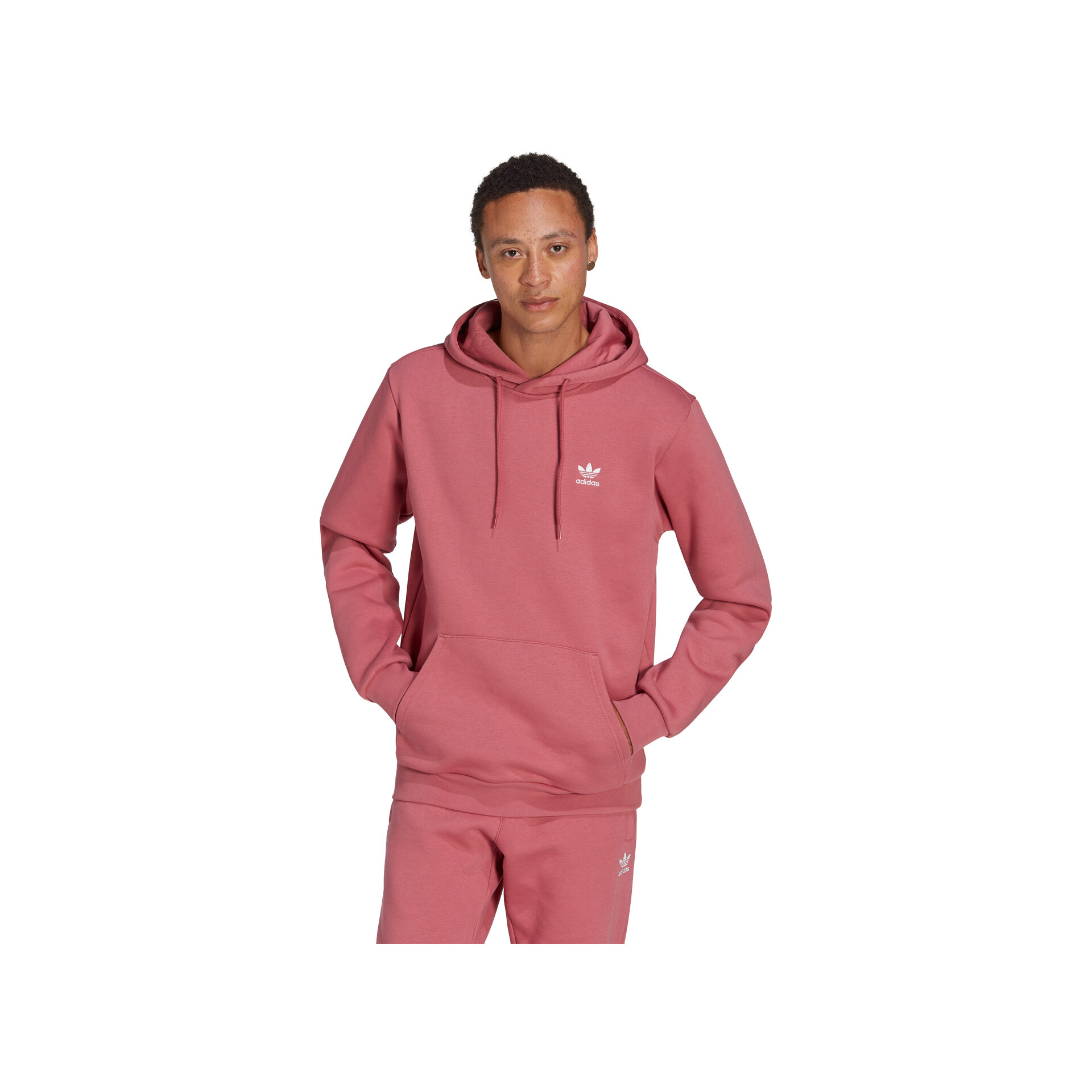 adidas Sudadera Hombre ESSENTIAL HOODY vista trasera adidas Sudadera Hombre ESSENTIAL HOODY vista trasera