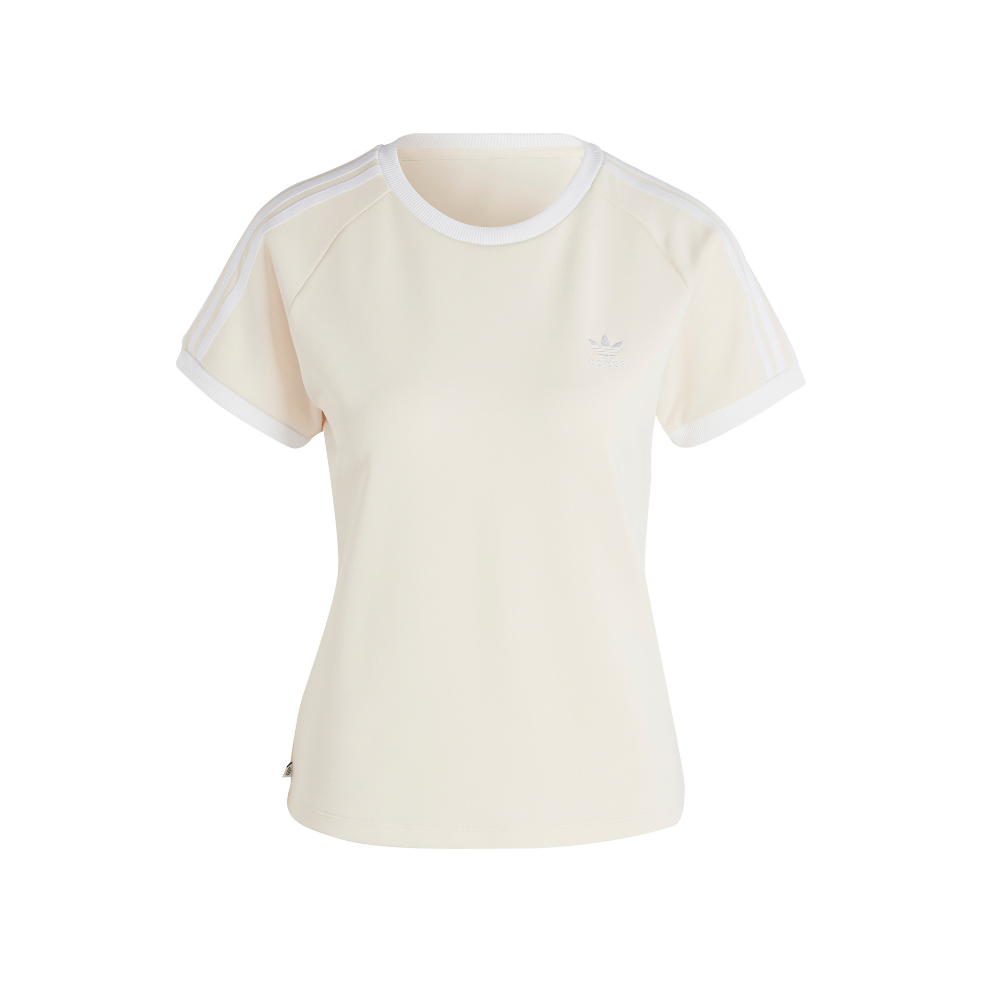 adidas Camiseta Mujer SLIM 3 STR TEE vista frontal adidas Camiseta Mujer SLIM 3 STR TEE vista frontal