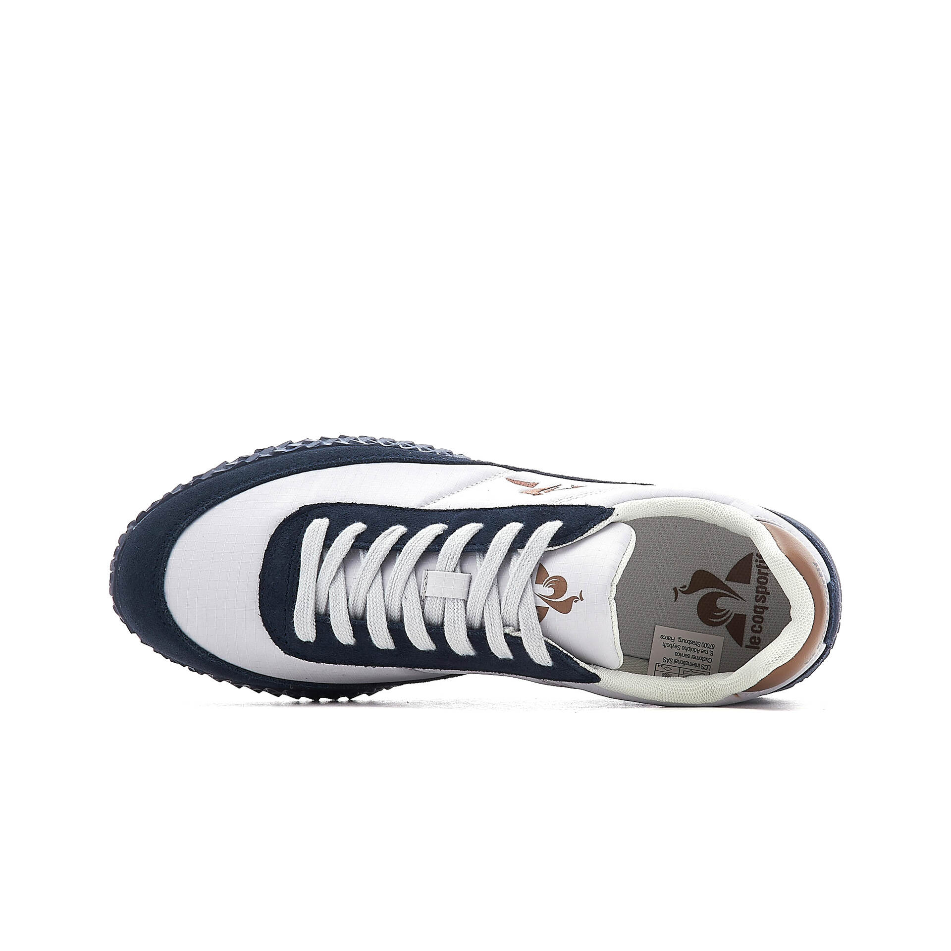 Le Coq Sportif Zapatillas Hombre VELOCE RIPSTOP vista frontal girada 45º Le Coq Sportif Zapatillas Hombre VELOCE RIPSTOP vista frontal girada 45º