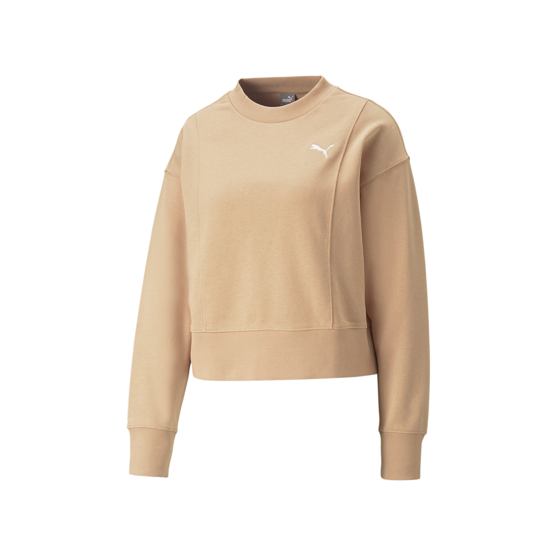 Puma Sudadera Mujer HER Crew TR vista frontal Puma Sudadera Mujer HER Crew TR vista frontal