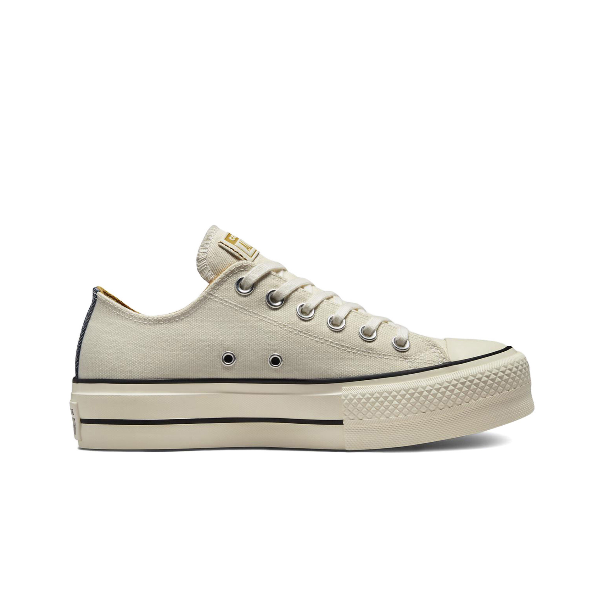 Converse Zapatillas Mujer CHUCK TAYLOR ALL STAR LIFT PLATFORM DENIM FASHION lateral exterior Converse Zapatillas Mujer CHUCK TAYLOR ALL STAR LIFT PLATFORM DENIM FASHION lateral exterior