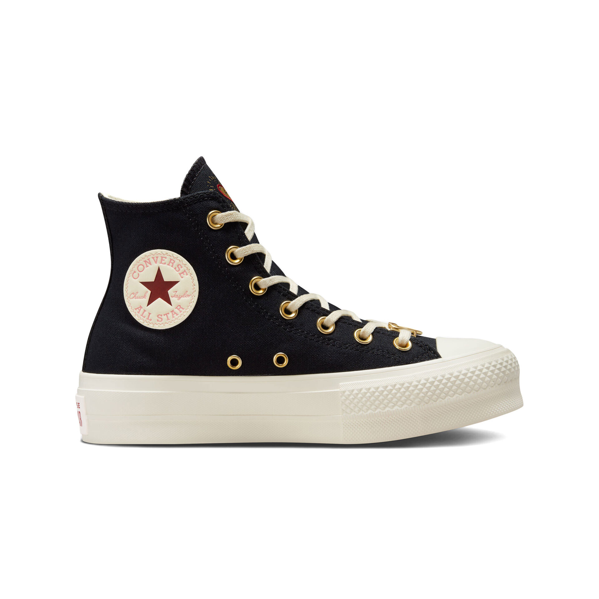 Converse Zapatillas Mujer CHUCK TAYLOR ALL STAR LIFT lateral exterior Converse Zapatillas Mujer CHUCK TAYLOR ALL STAR LIFT lateral exterior