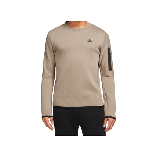 NIKE M NSW TCH FLC CRW beige