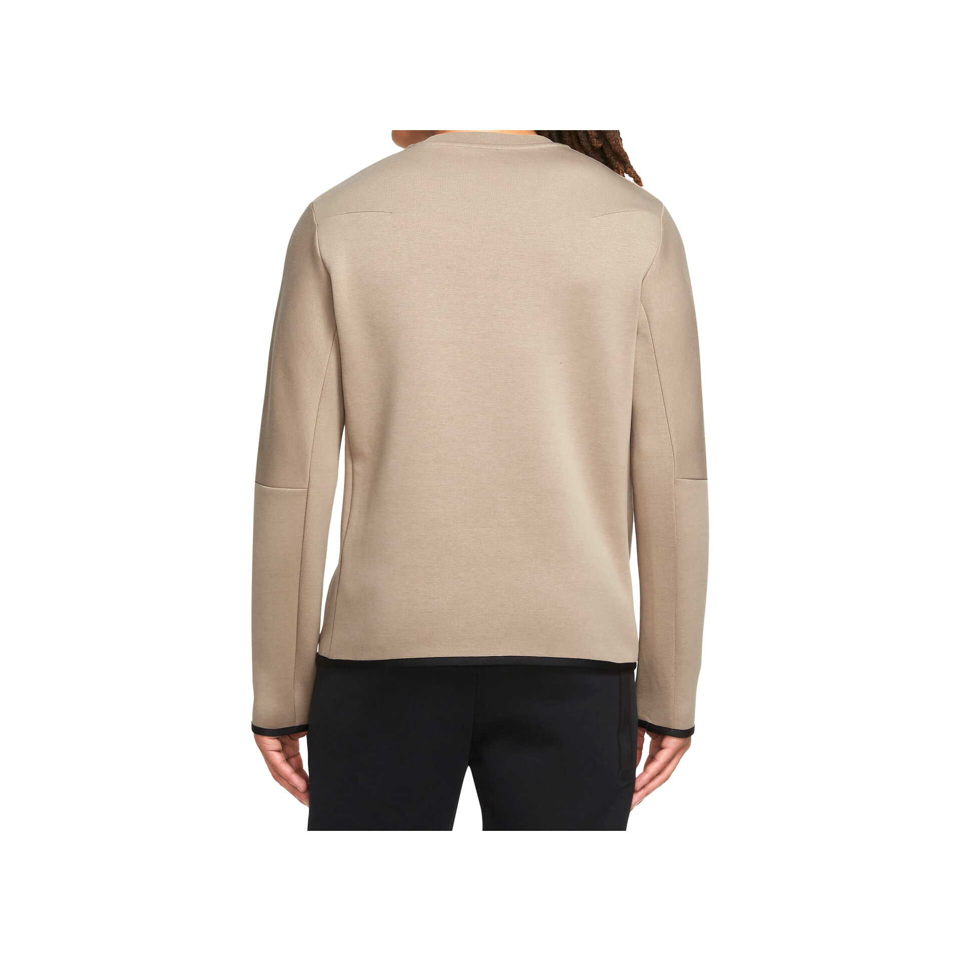 Nike Sudadera Hombre M NSW TCH FLC CRW vista trasera Nike Sudadera Hombre M NSW TCH FLC CRW vista trasera