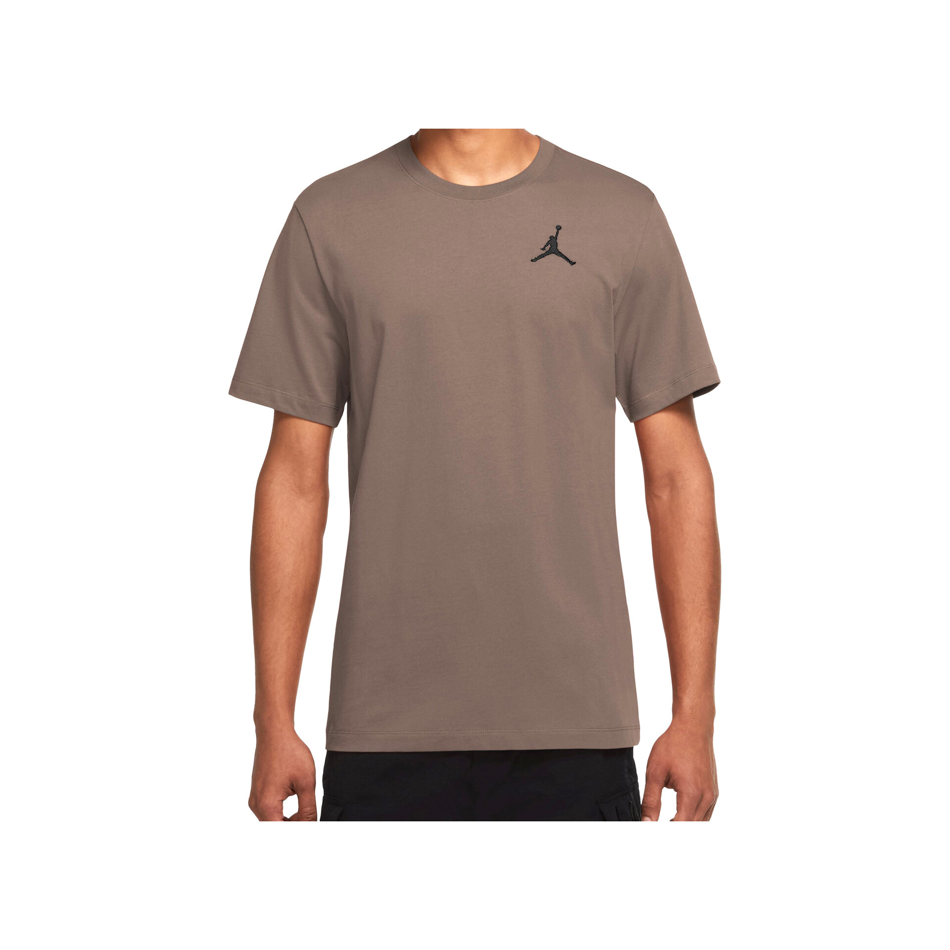 Nike Camiseta Hombre M J JUMPMAN EMB SS CREW vista frontal Nike Camiseta Hombre M J JUMPMAN EMB SS CREW vista frontal