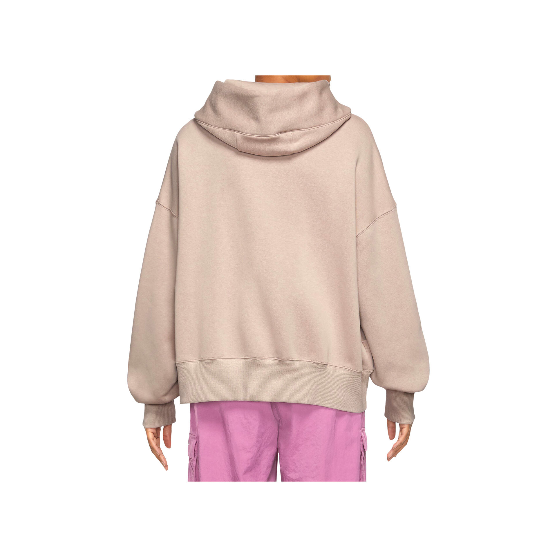 Nike Sudadera Mujer W NSW PHNX FLC OOS PO HOODIE vista trasera Nike Sudadera Mujer W NSW PHNX FLC OOS PO HOODIE vista trasera