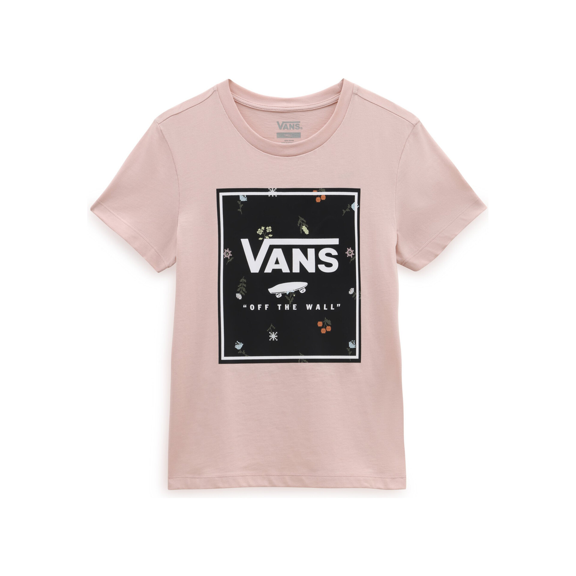 Vans Camiseta Mujer MICRO DITSY BOX FILL vista frontal Vans Camiseta Mujer MICRO DITSY BOX FILL vista frontal