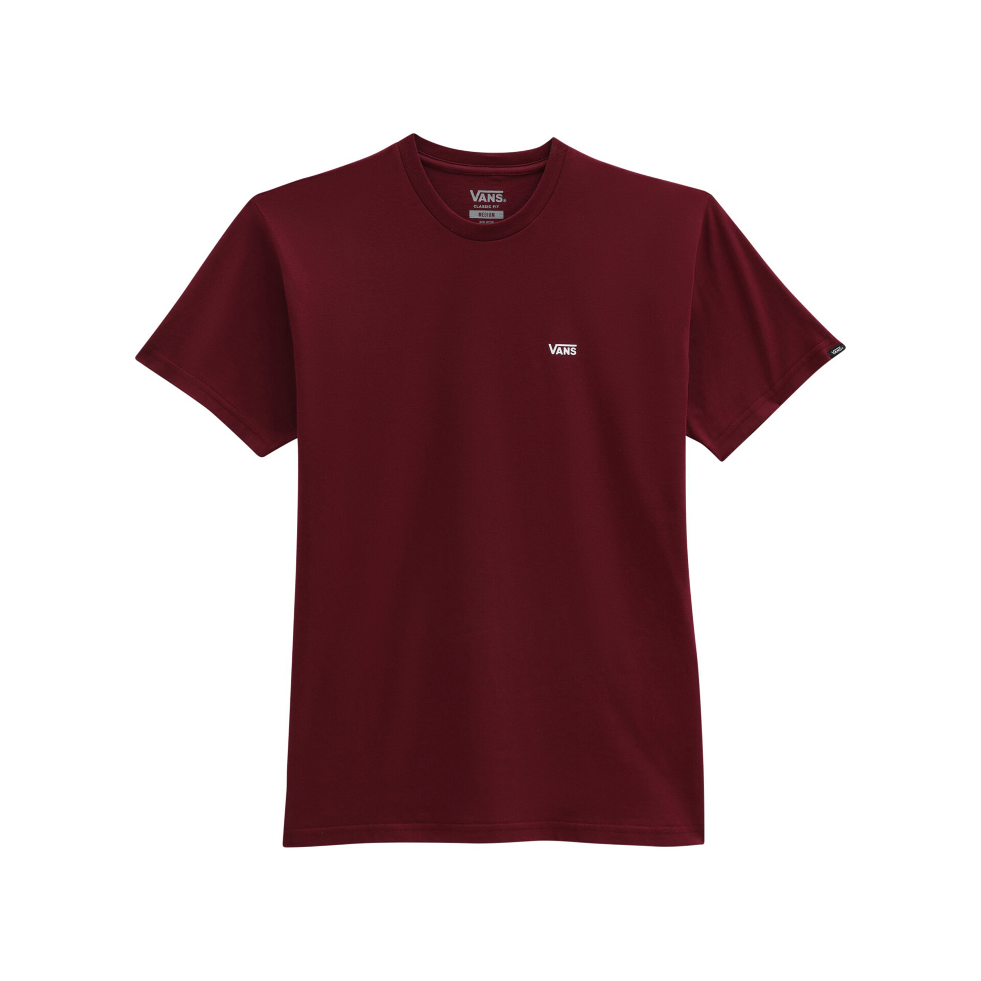 Vans Camiseta Hombre MN LEFT CHEST LOGO TEE vista frontal Vans Camiseta Hombre MN LEFT CHEST LOGO TEE vista frontal