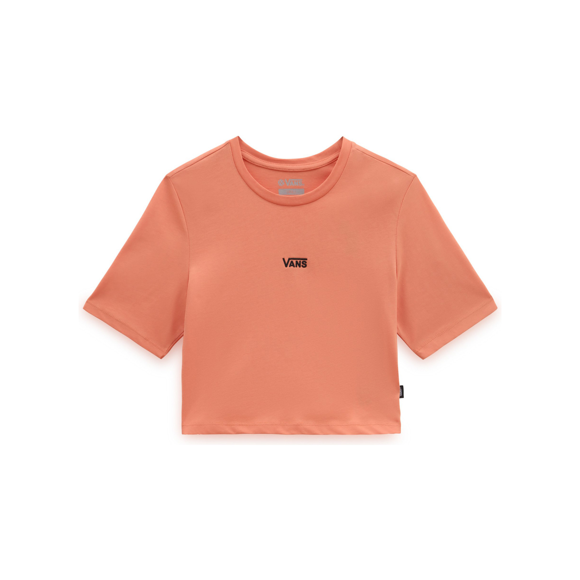 Vans Camiseta Mujer WM FLYING V CROP CREW SPORT vista frontal Vans Camiseta Mujer WM FLYING V CROP CREW SPORT vista frontal