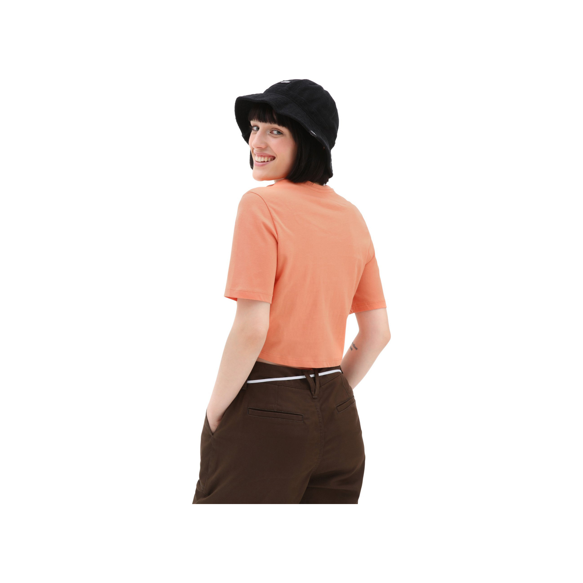 Vans Camiseta Mujer WM FLYING V CROP CREW SPORT 03 Vans Camiseta Mujer WM FLYING V CROP CREW SPORT 03
