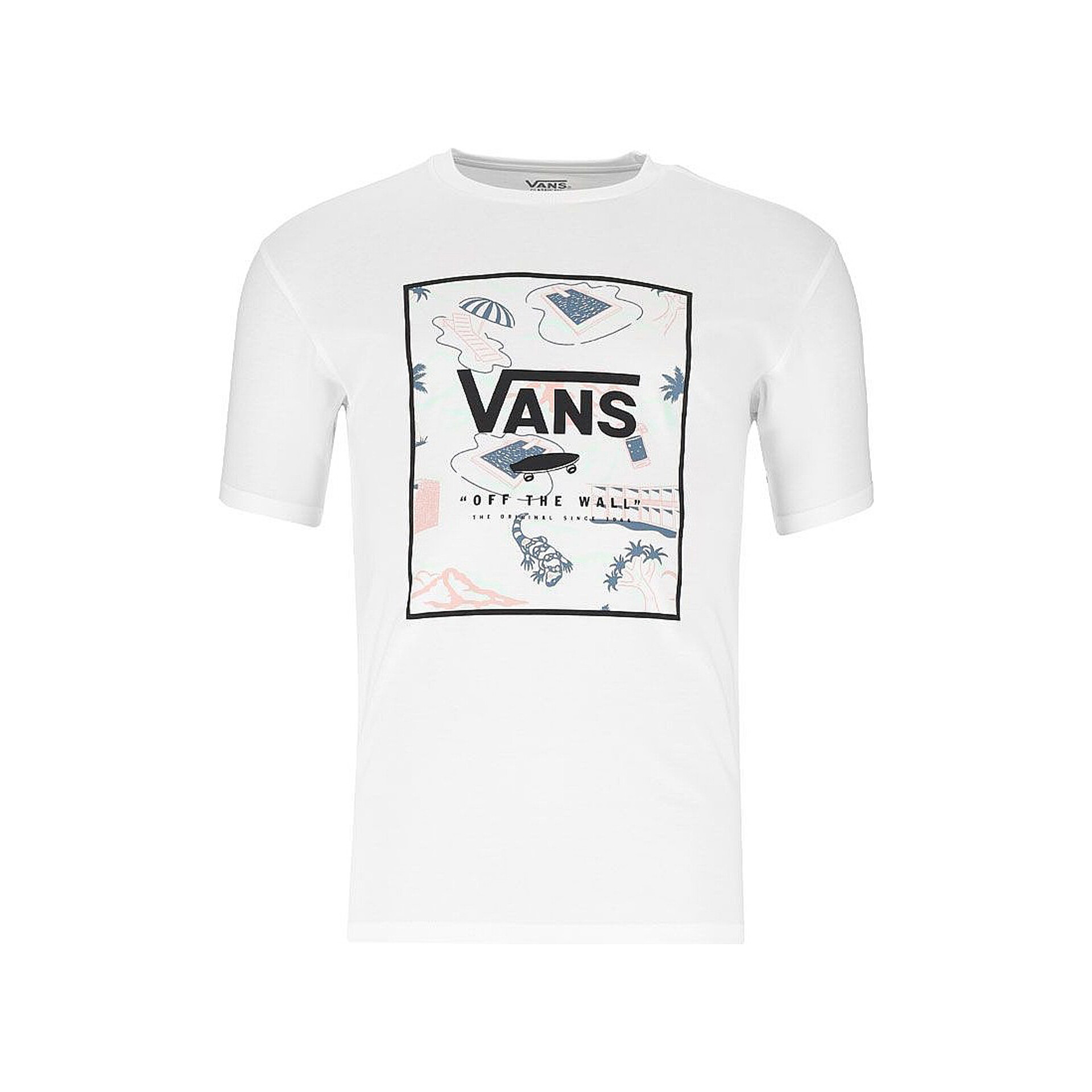 Vans Camiseta Hombre MN CLASSIC PRINT BOX vista frontal Vans Camiseta Hombre MN CLASSIC PRINT BOX vista frontal