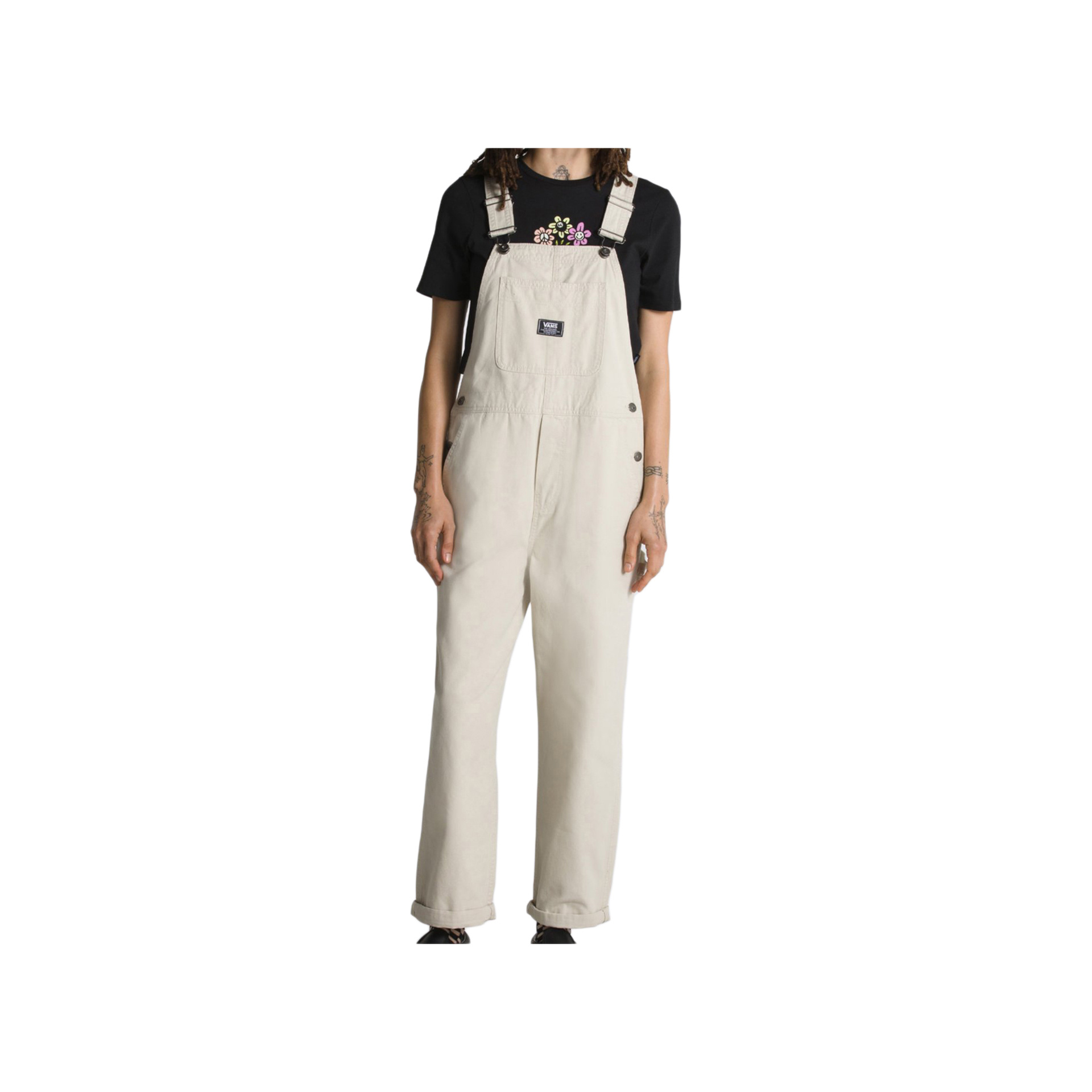 Vans Pantalón Mujer WM GROUND WORK OVERALL vista frontal Vans Pantalón Mujer WM GROUND WORK OVERALL vista frontal