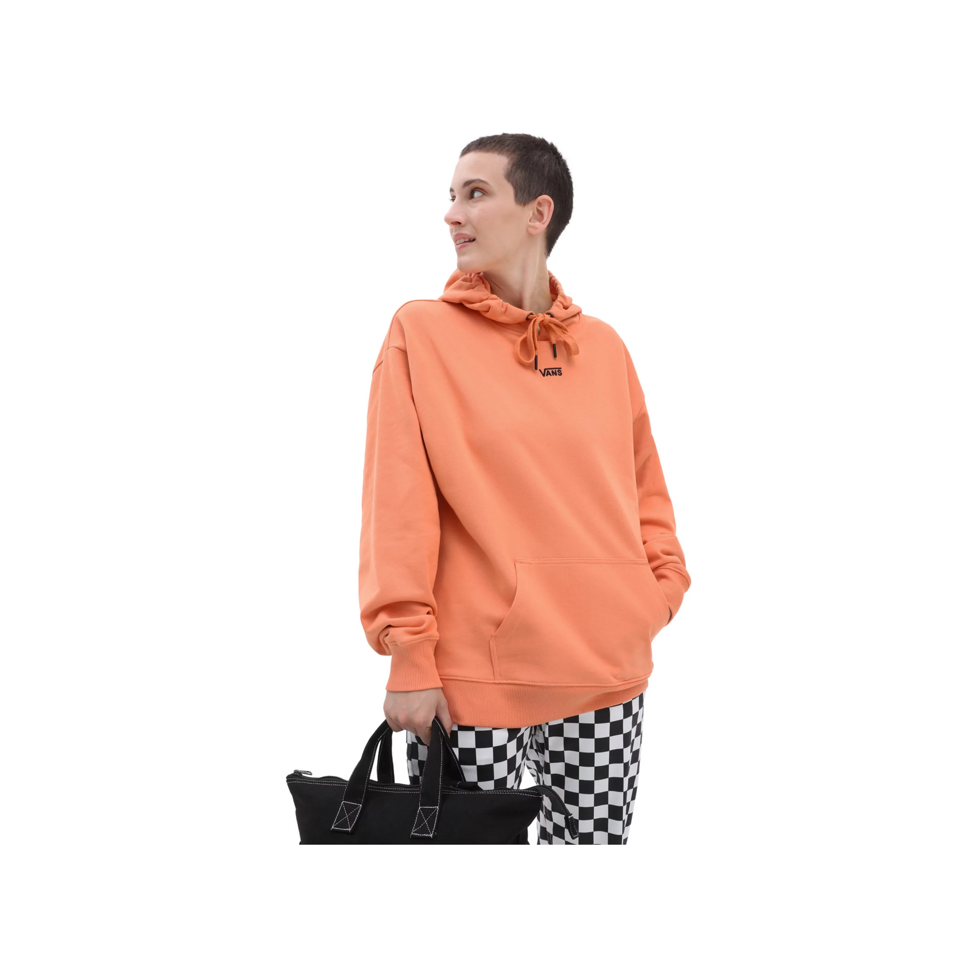 Vans Sudadera Mujer FLYING V OS FT LS HOODIE vista trasera Vans Sudadera Mujer FLYING V OS FT LS HOODIE vista trasera