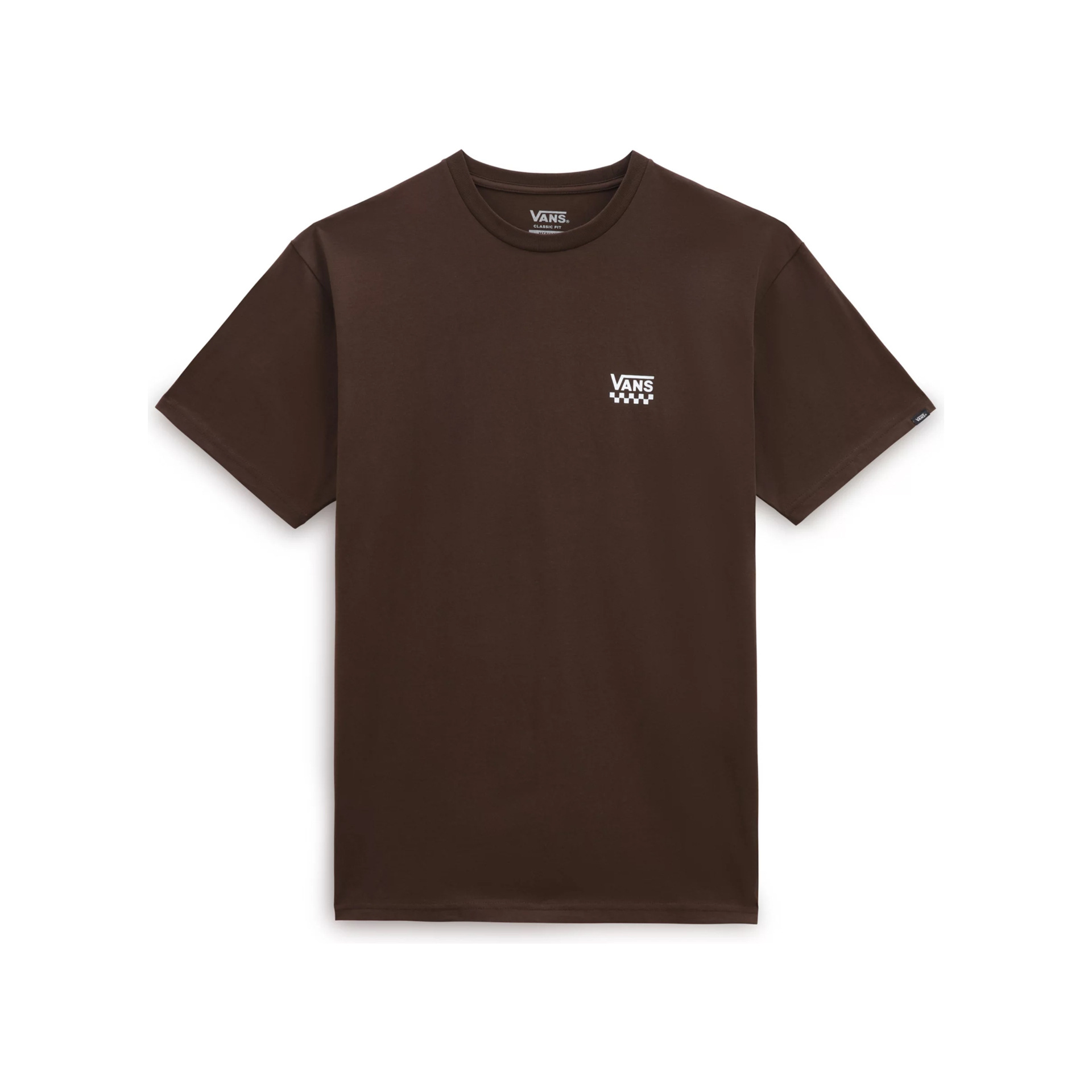 Vans Camiseta Hombre LEFT CHEST LOGO II SS vista frontal Vans Camiseta Hombre LEFT CHEST LOGO II SS vista frontal