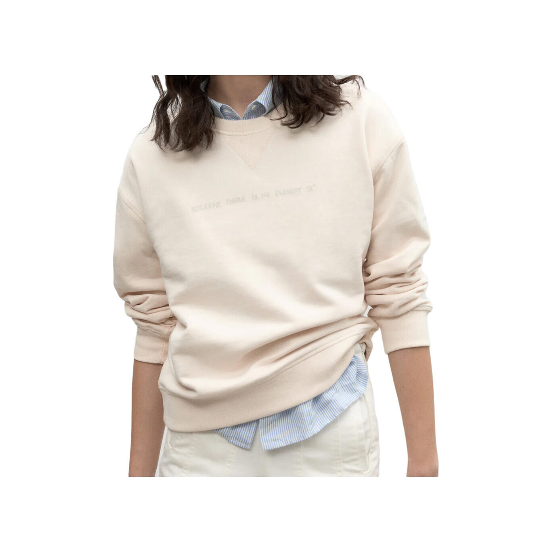 Ecoalf Sudadera Mujer CAGLIARIALF SWEATSHIRT WOMAN vista frontal Ecoalf Sudadera Mujer CAGLIARIALF SWEATSHIRT WOMAN vista frontal