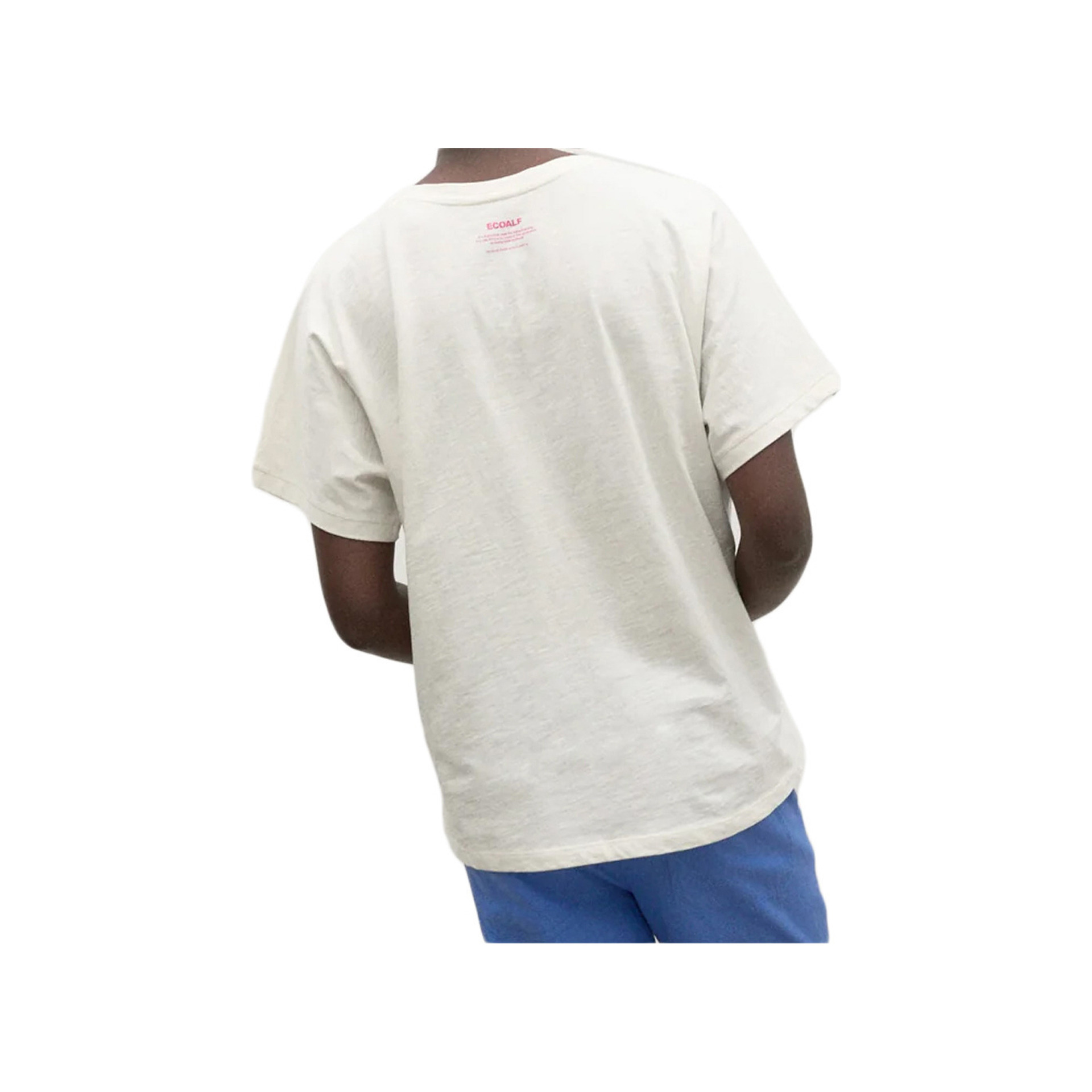 Ecoalf Camiseta Mujer AOSTAALF T-SHIRT WOMAN vista trasera Ecoalf Camiseta Mujer AOSTAALF T-SHIRT WOMAN vista trasera