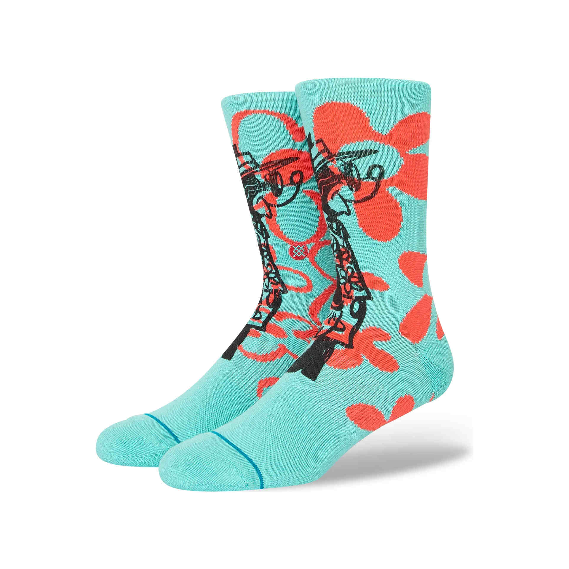 Stance Calcetines SURF CHECK BY RUSS vista frontal Stance Calcetines SURF CHECK BY RUSS vista frontal