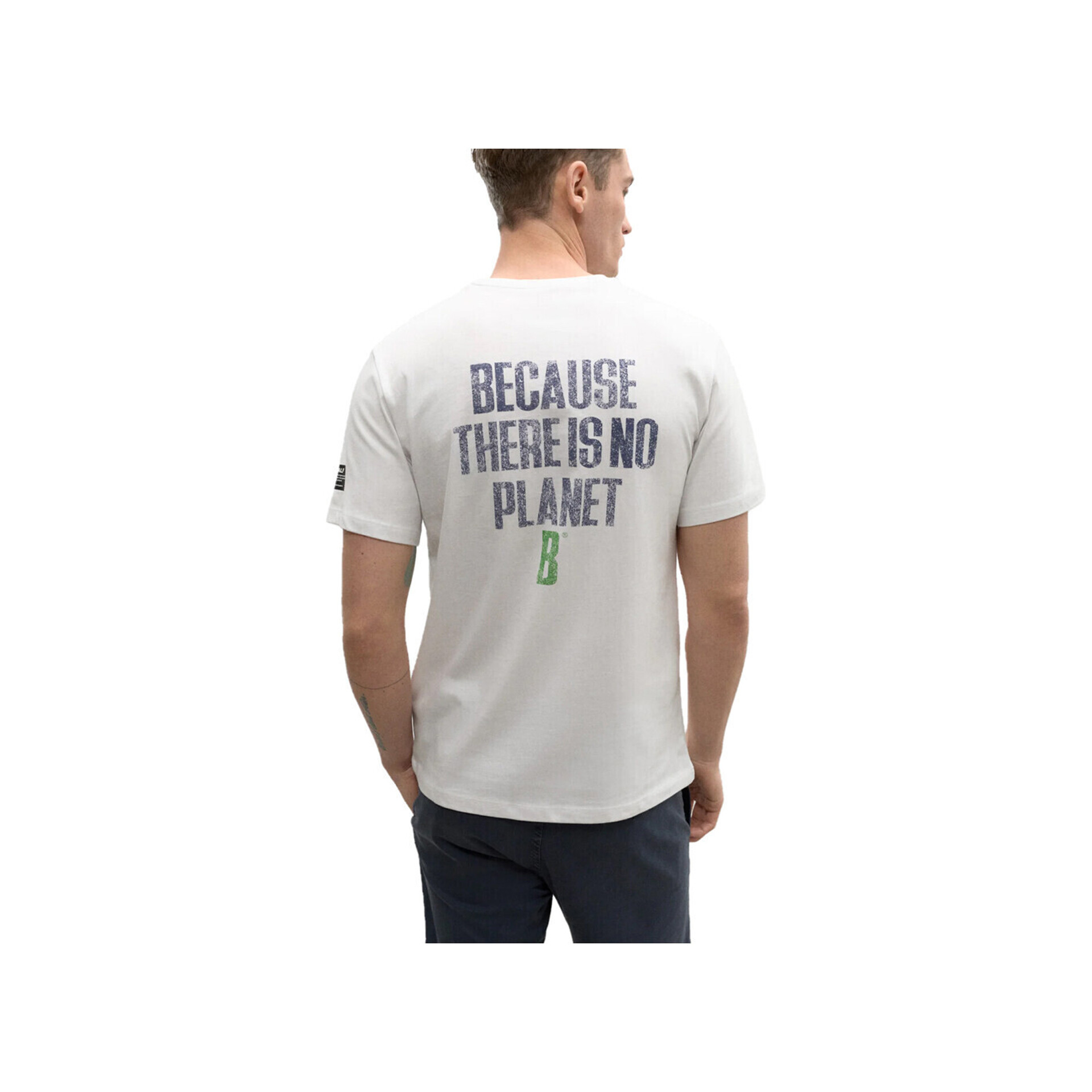 Ecoalf Camiseta Hombre MINAALF BACK T-SHIRT MAN vista trasera Ecoalf Camiseta Hombre MINAALF BACK T-SHIRT MAN vista trasera