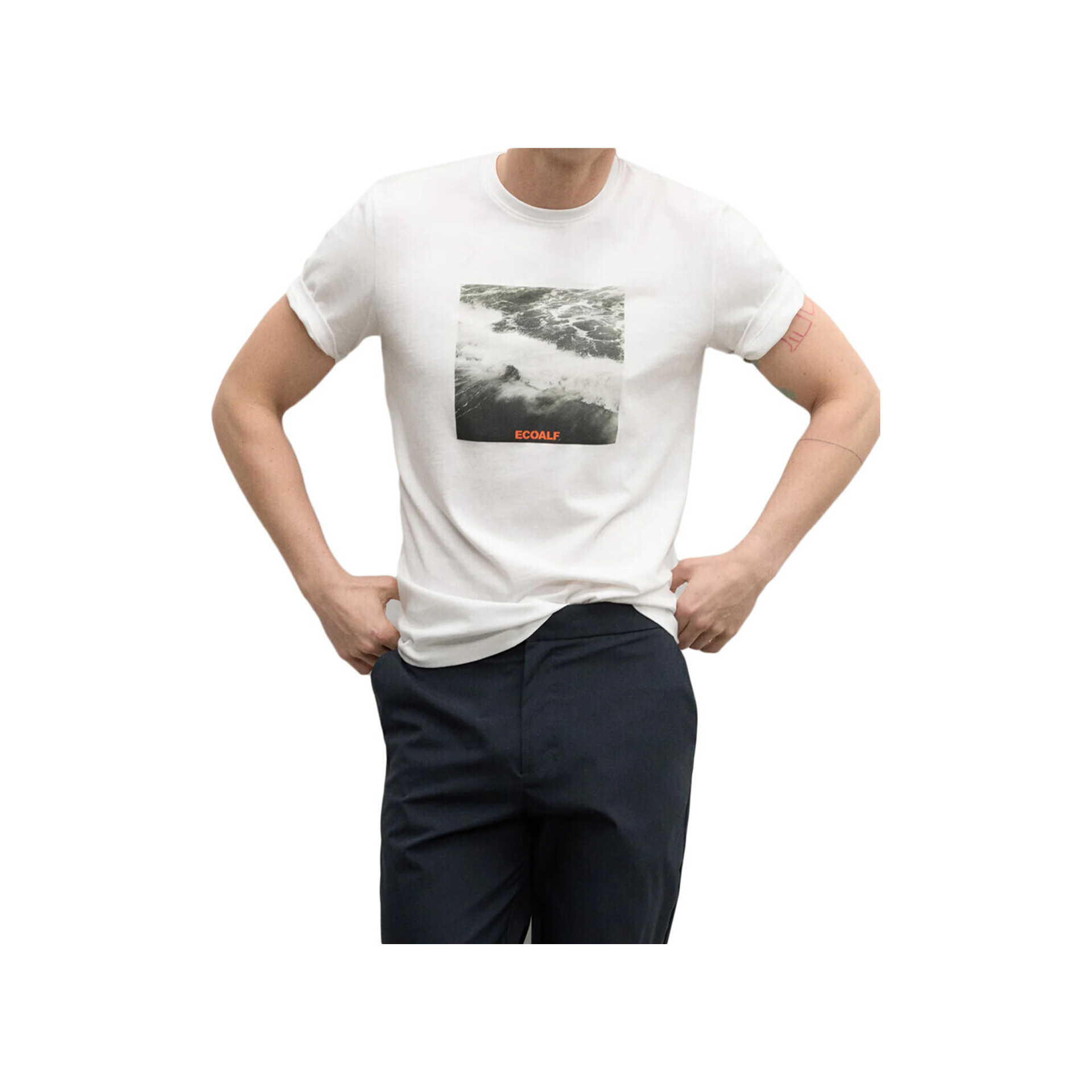 Ecoalf Camiseta Hombre OLATUALF T-SHIRT MAN vista frontal Ecoalf Camiseta Hombre OLATUALF T-SHIRT MAN vista frontal