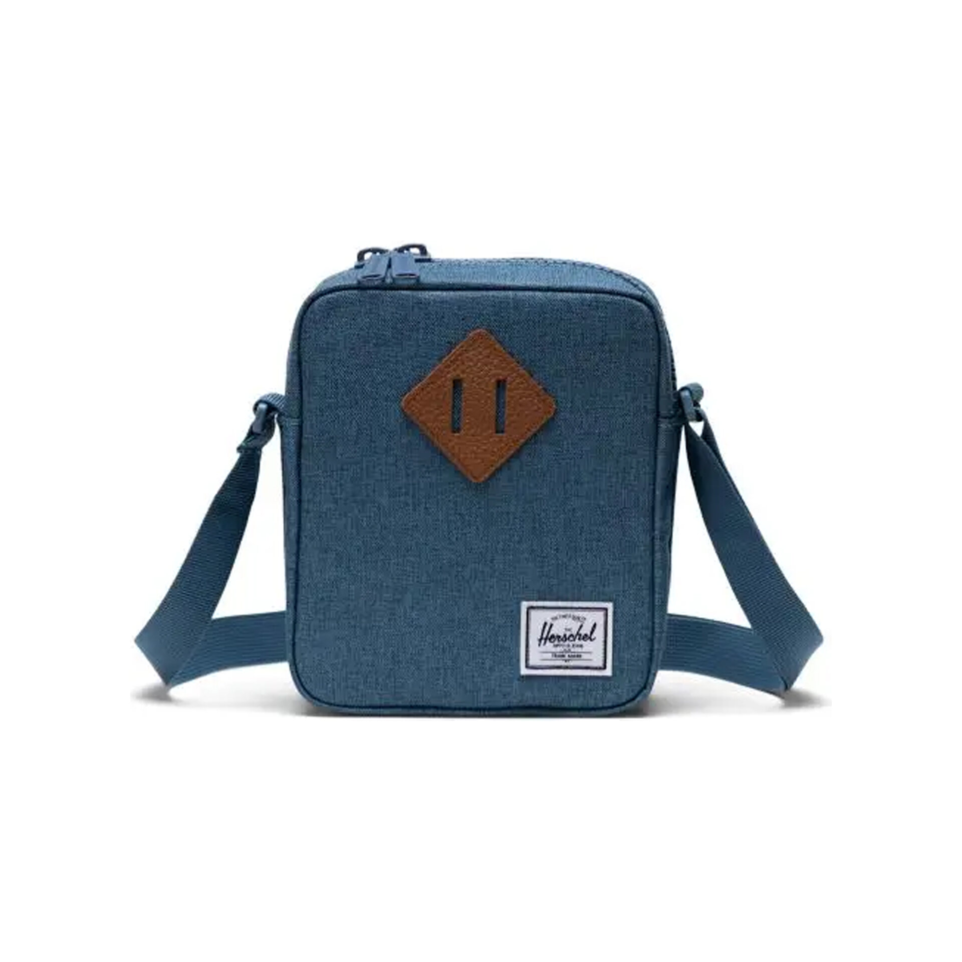 Herschel Cartera Heritage Crossbody vista frontal Herschel Cartera Heritage Crossbody vista frontal