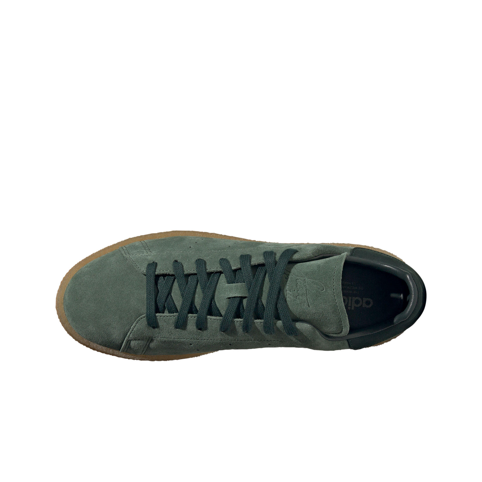 adidas Zapatillas Hombre STAN SMITH CREPE vista frontal girada 45º adidas Zapatillas Hombre STAN SMITH CREPE vista frontal girada 45º