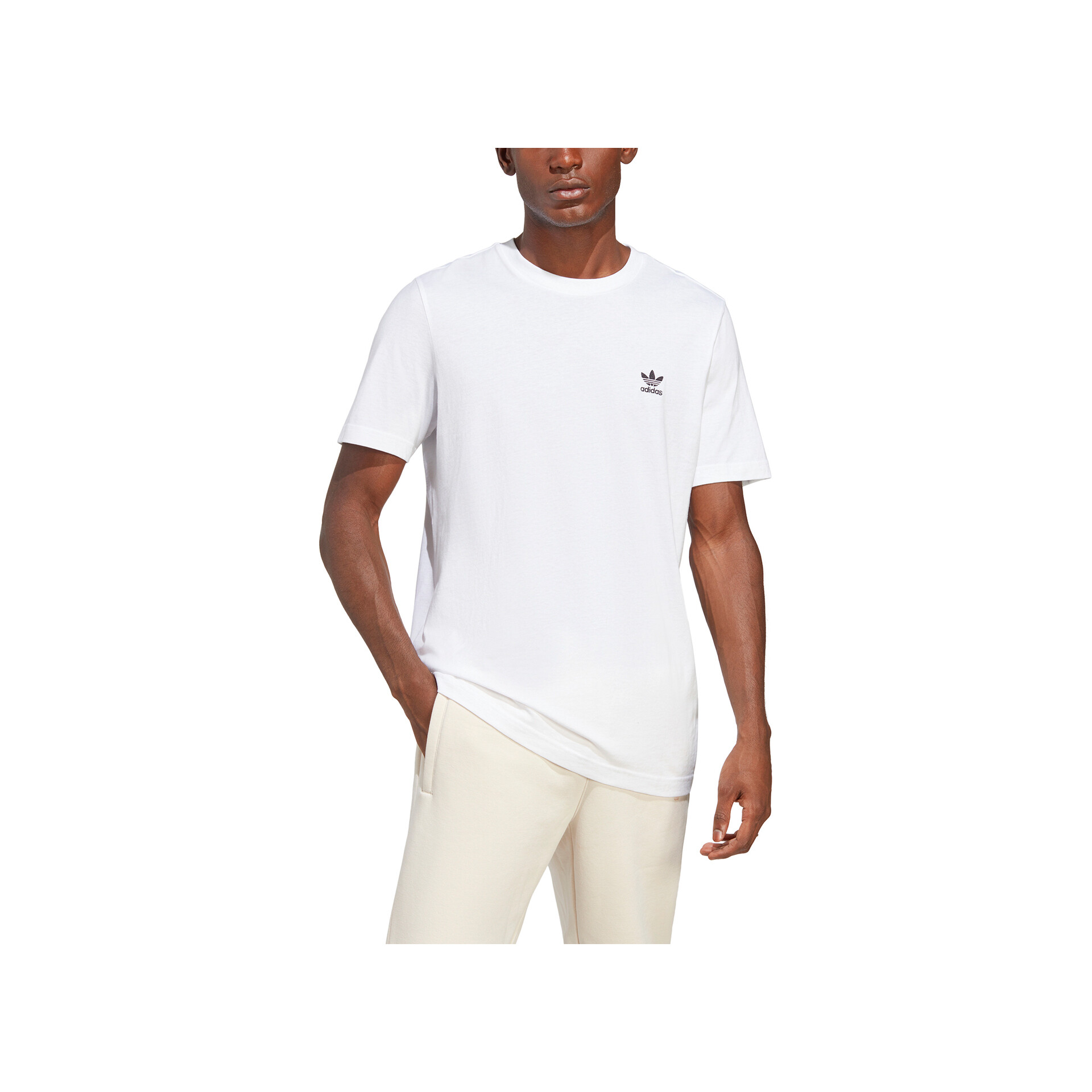 adidas Camiseta Hombre ESSENTIAL TEE vista trasera adidas Camiseta Hombre ESSENTIAL TEE vista trasera