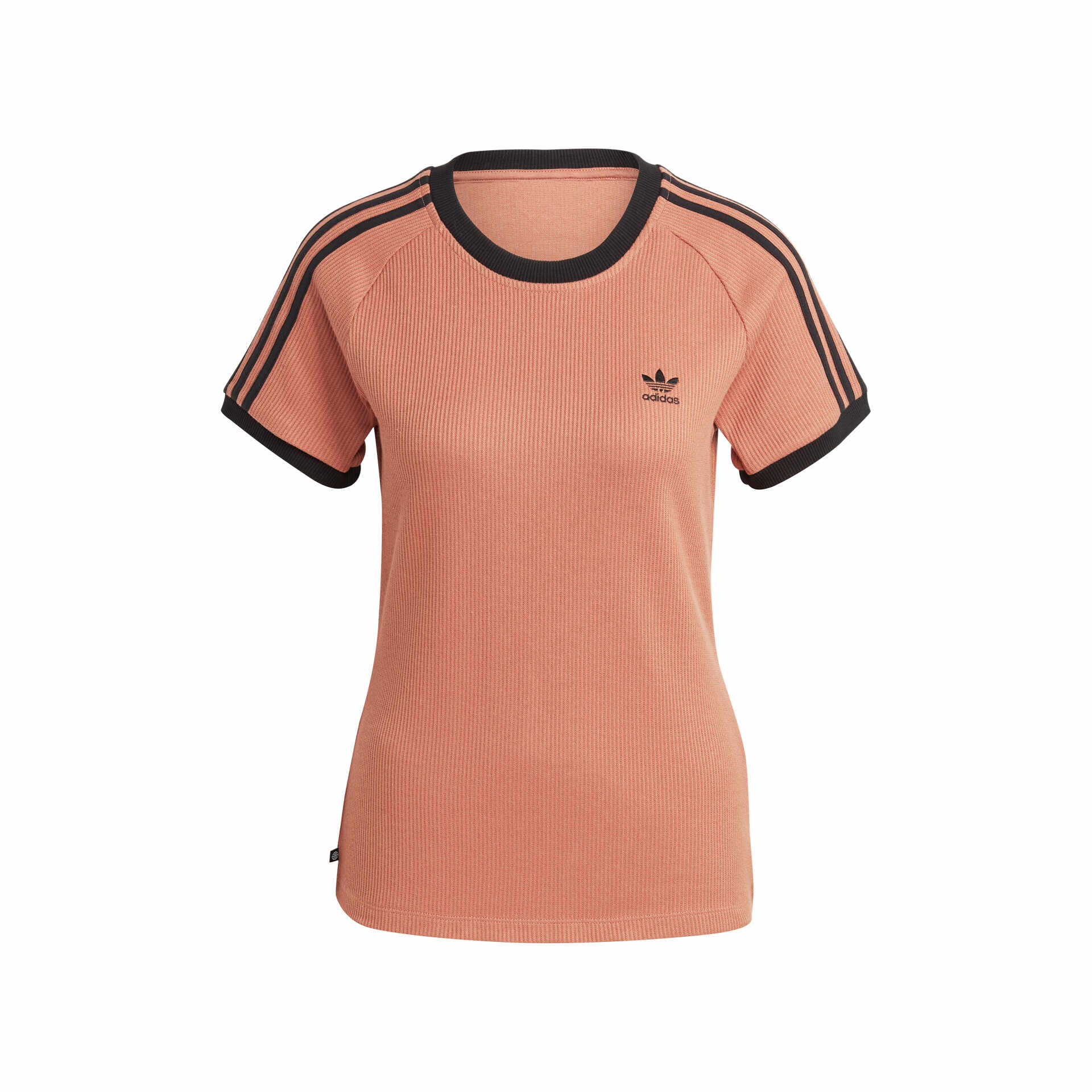 adidas Camiseta Mujer 3 S SLIM TEE vista frontal adidas Camiseta Mujer 3 S SLIM TEE vista frontal
