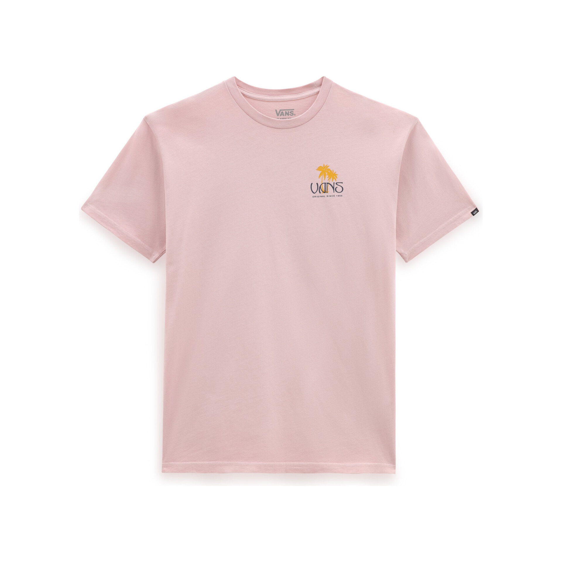 Vans Camiseta Hombre SUNSET DUAL PALM VINTAGE SS TEE vista frontal Vans Camiseta Hombre SUNSET DUAL PALM VINTAGE SS TEE vista frontal