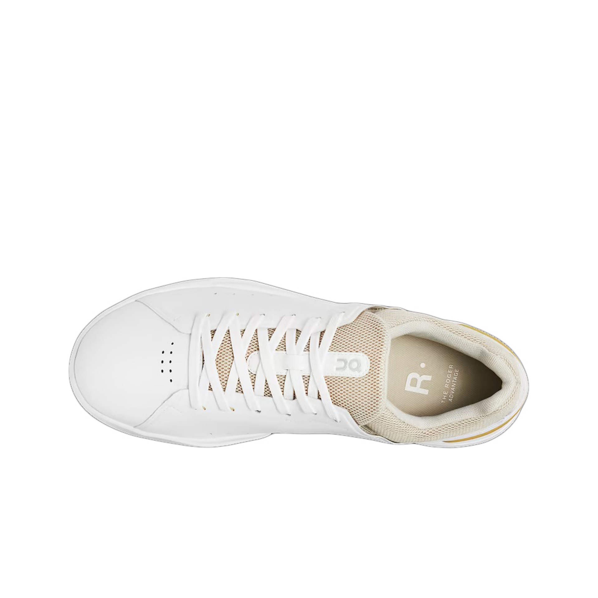 On Zapatillas Hombre THE ROGER Advantage vista frontal girada 45º On Zapatillas Hombre THE ROGER Advantage vista frontal girada 45º