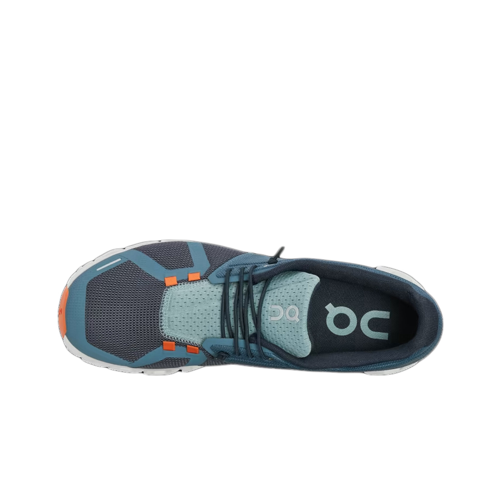 On Zapatillas Hombre Cloud 5 Push vista frontal girada 45º On Zapatillas Hombre Cloud 5 Push vista frontal girada 45º
