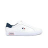 Lacoste Zapatillas Hombre POWERCOURT LEATHER TRICOLOR SNEAKERS lateral exterior