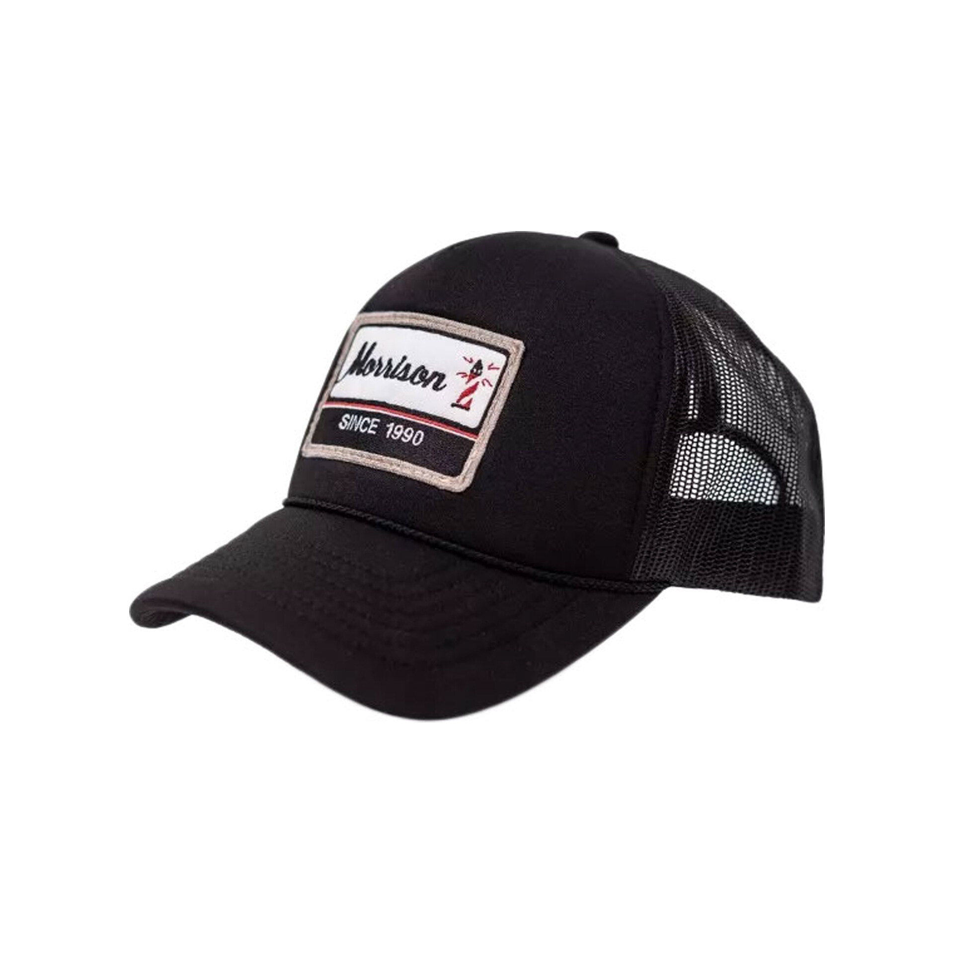 Morrison Gorra TRUCKER BLACK vista frontal Morrison Gorra TRUCKER BLACK vista frontal