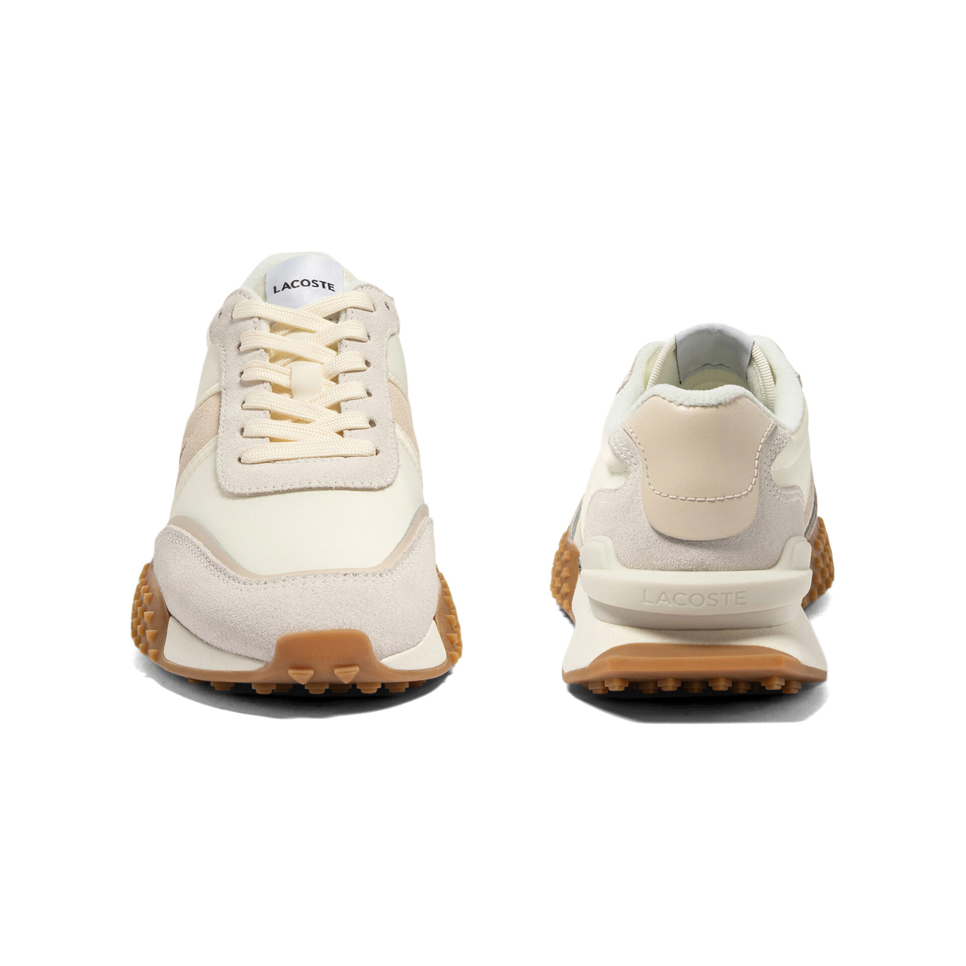 Lacoste Zapatillas Mujer L-SPIN DELUXE LEATHER SNEAKERS vista trasera Lacoste Zapatillas Mujer L-SPIN DELUXE LEATHER SNEAKERS vista trasera
