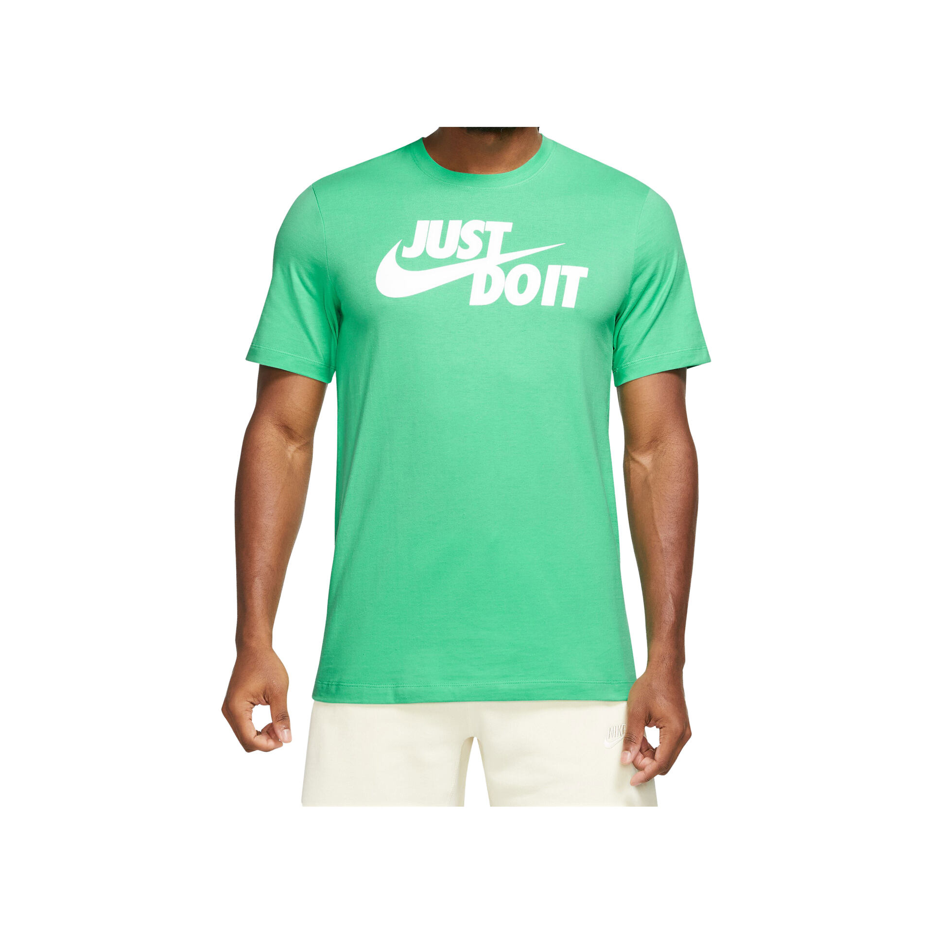 Nike Camiseta Hombre M NSW TEE JUST DO IT SWOOSH vista frontal Nike Camiseta Hombre M NSW TEE JUST DO IT SWOOSH vista frontal