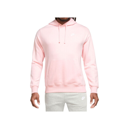 NIKE M NSW CLUB HOODIE PO FT rojo