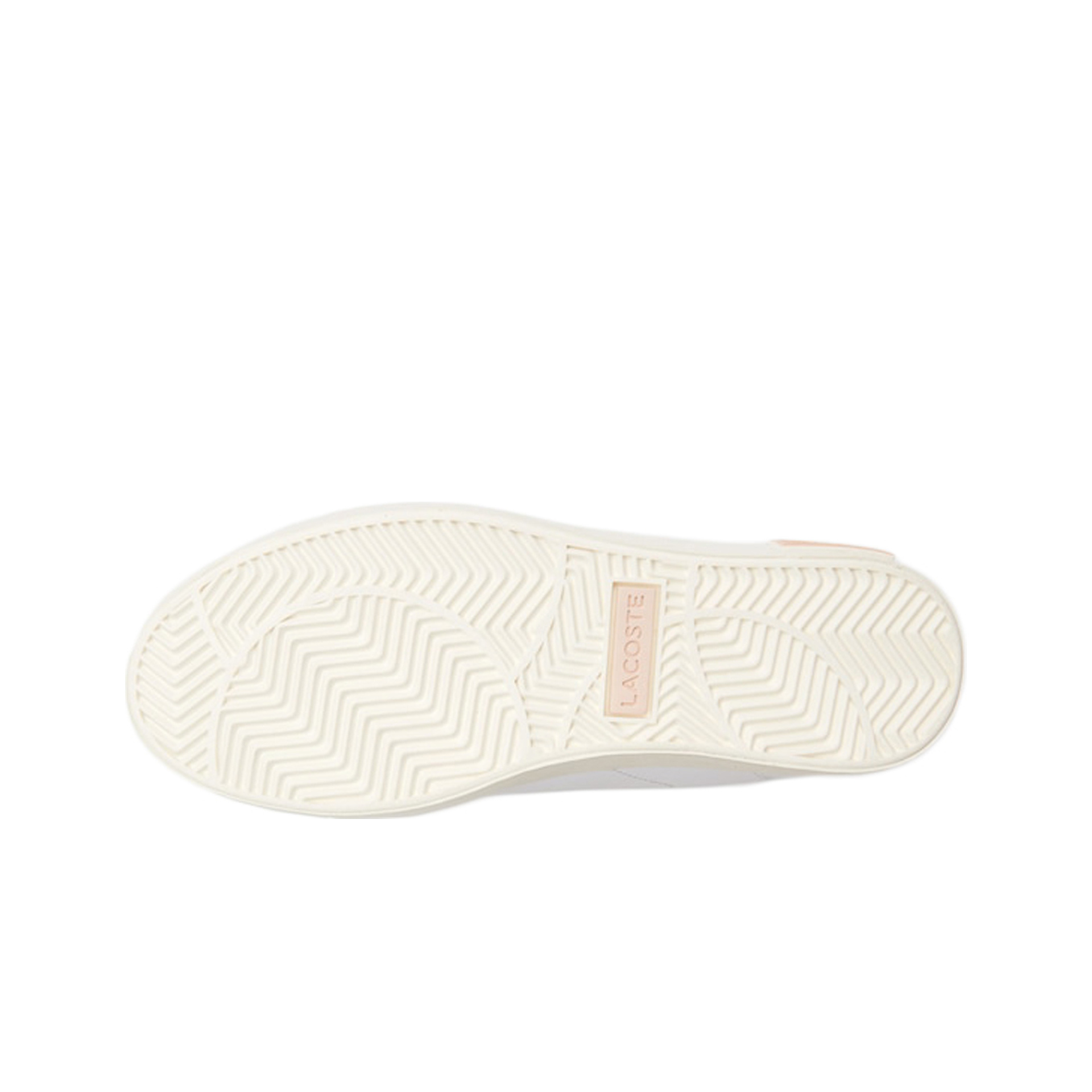 Zapatillas LACOSTE Powercourt Blanco Rosa Chica Mujer