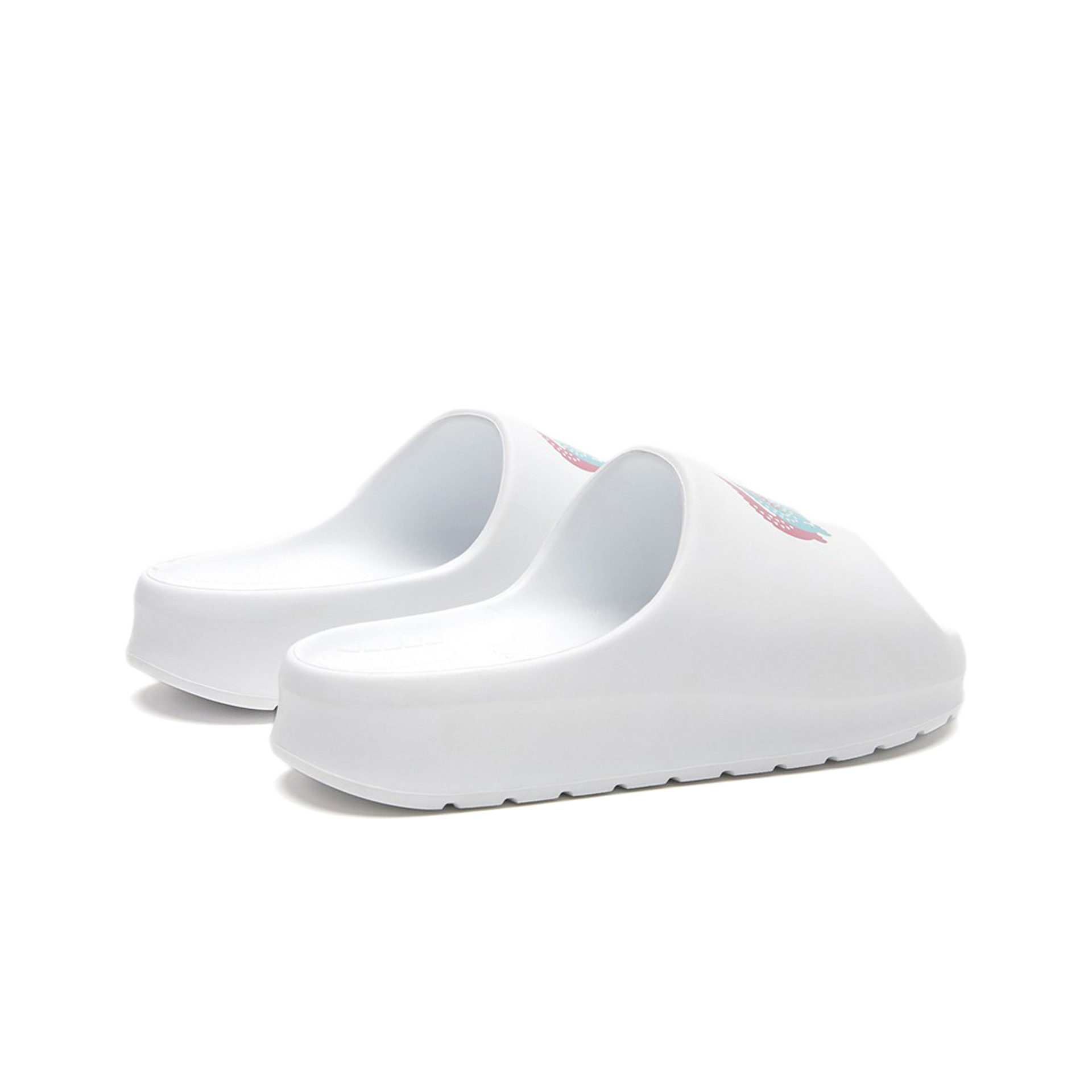 Lacoste Chancletas y Sandalias Mujer SERVE 2.0 EVO SNYTHETIC COLOUR BLOCK SLIDES lateral interior Lacoste Chancletas y Sandalias Mujer SERVE 2.0 EVO SNYTHETIC COLOUR BLOCK SLIDES lateral interior