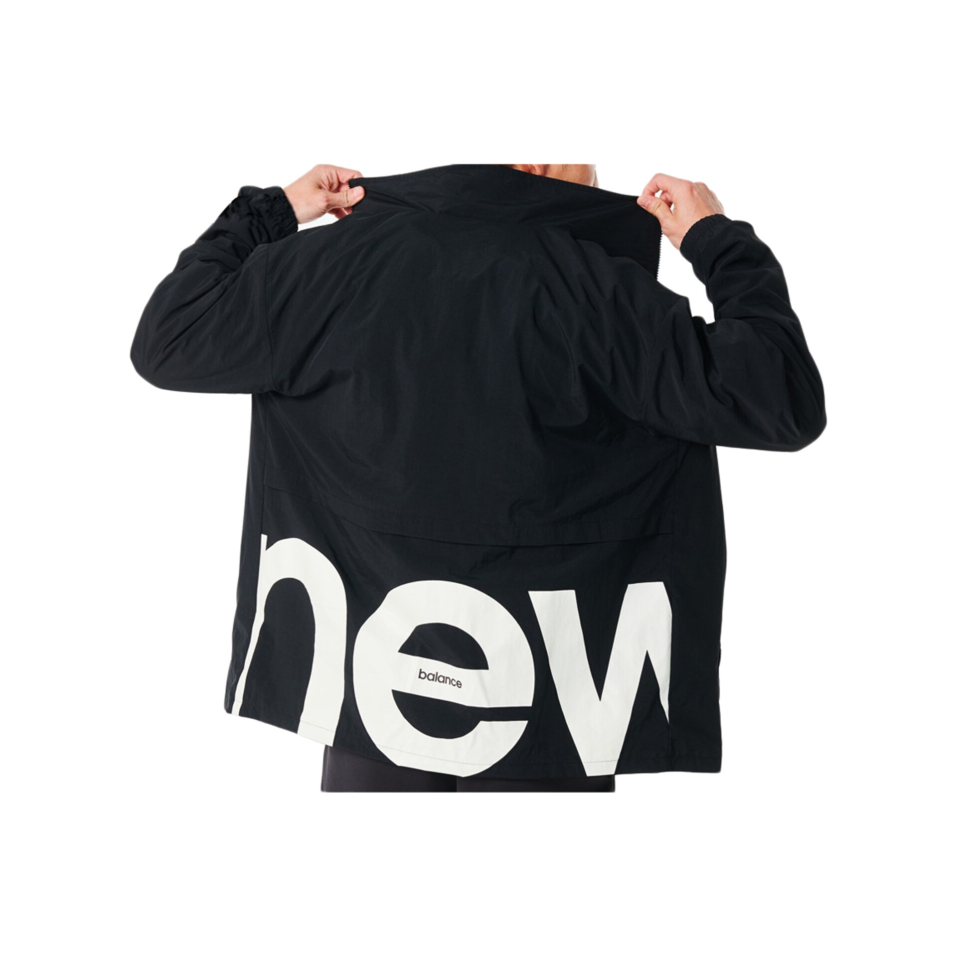 New Balance Sudadera Hombre Unisex Out of Bounds Jacket vista trasera New Balance Sudadera Hombre Unisex Out of Bounds Jacket vista trasera