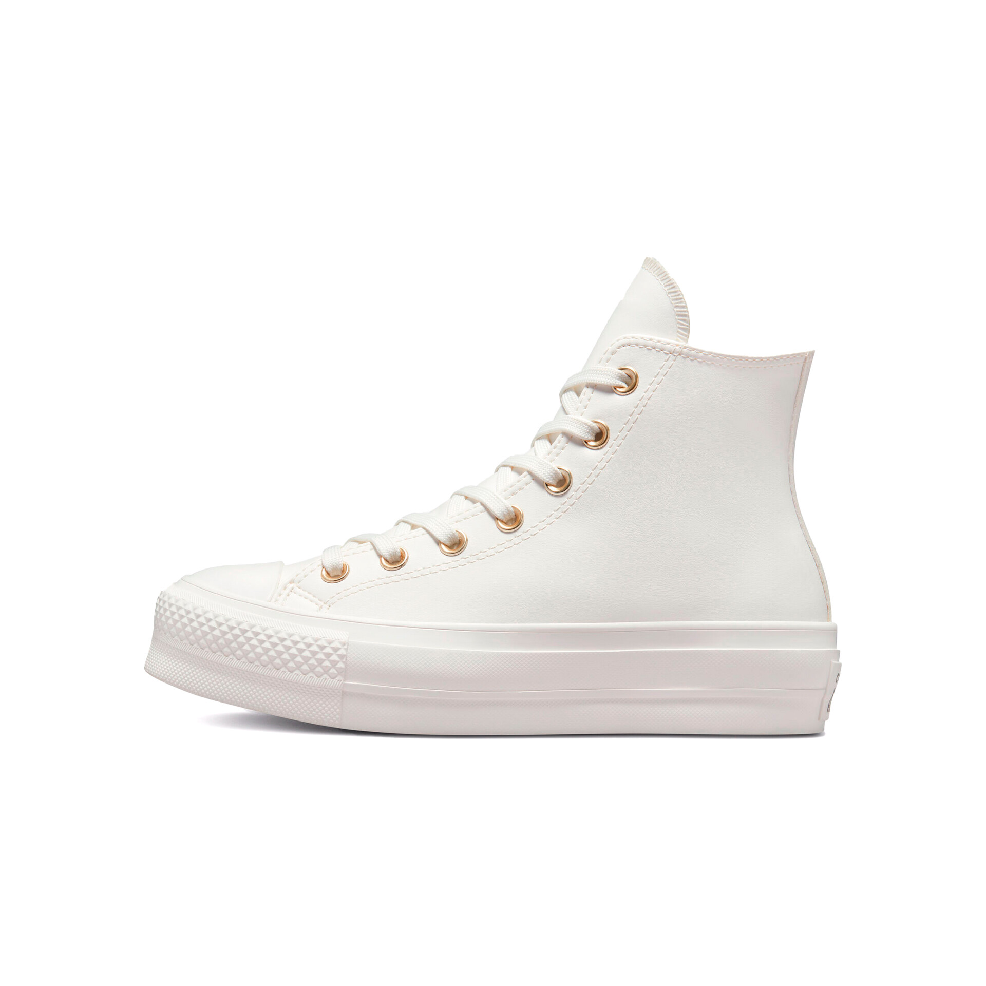 Converse Zapatillas Mujer CHUCK TAYLOR ALL STAR LIFT PLATFORM MONO WHITE puntera Converse Zapatillas Mujer CHUCK TAYLOR ALL STAR LIFT PLATFORM MONO WHITE puntera