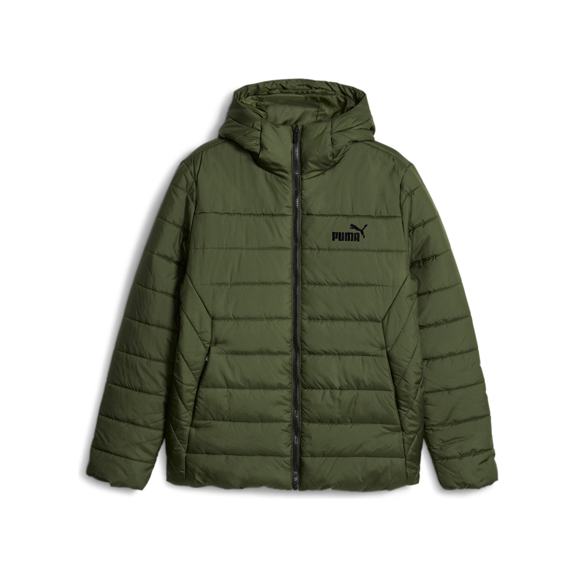 Puma Chaqueta Hombre ESS Hooded Padded Jacket vista frontal Puma Chaqueta Hombre ESS Hooded Padded Jacket vista frontal