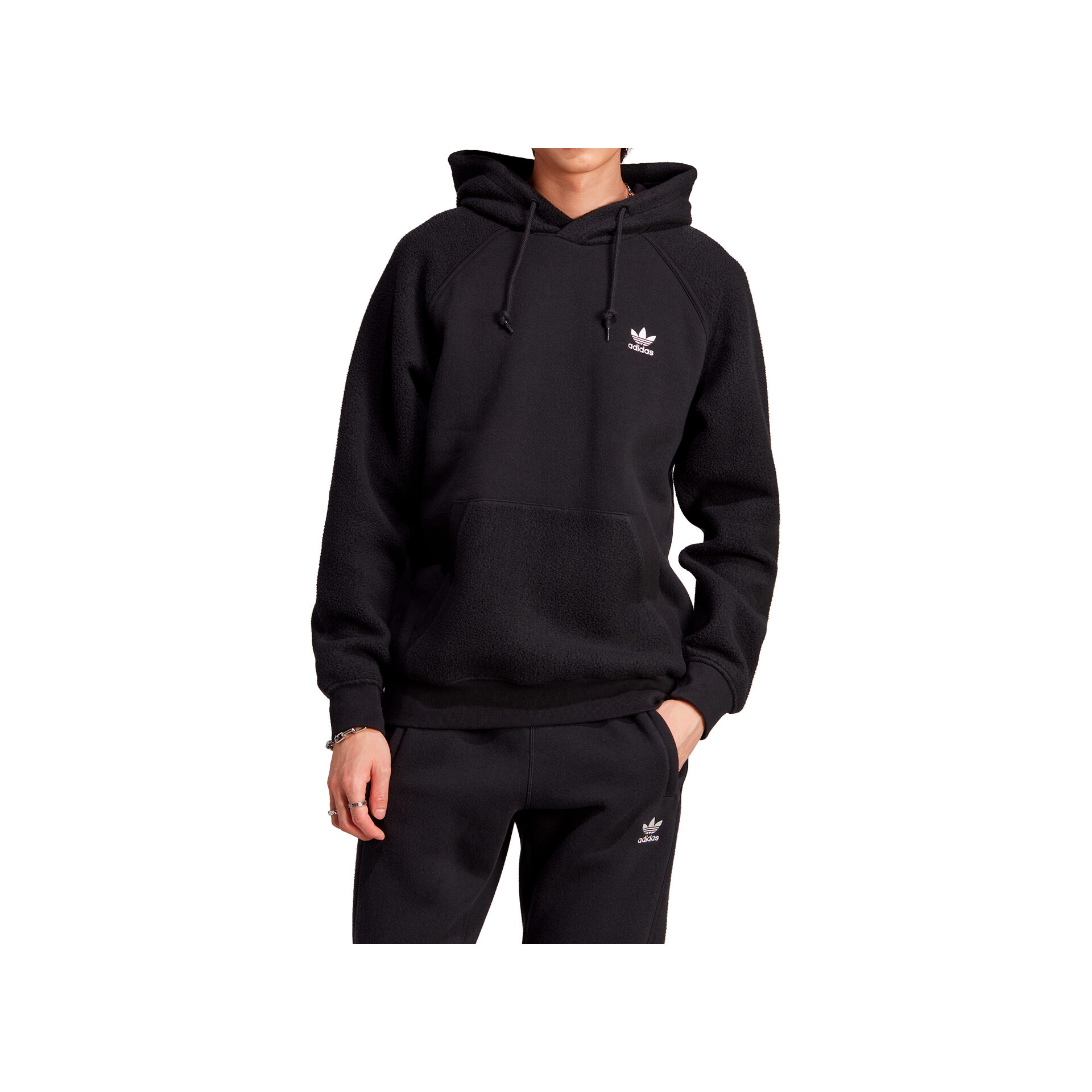 adidas Sudadera Hombre ESS+ HDY RVS vista frontal adidas Sudadera Hombre ESS+ HDY RVS vista frontal