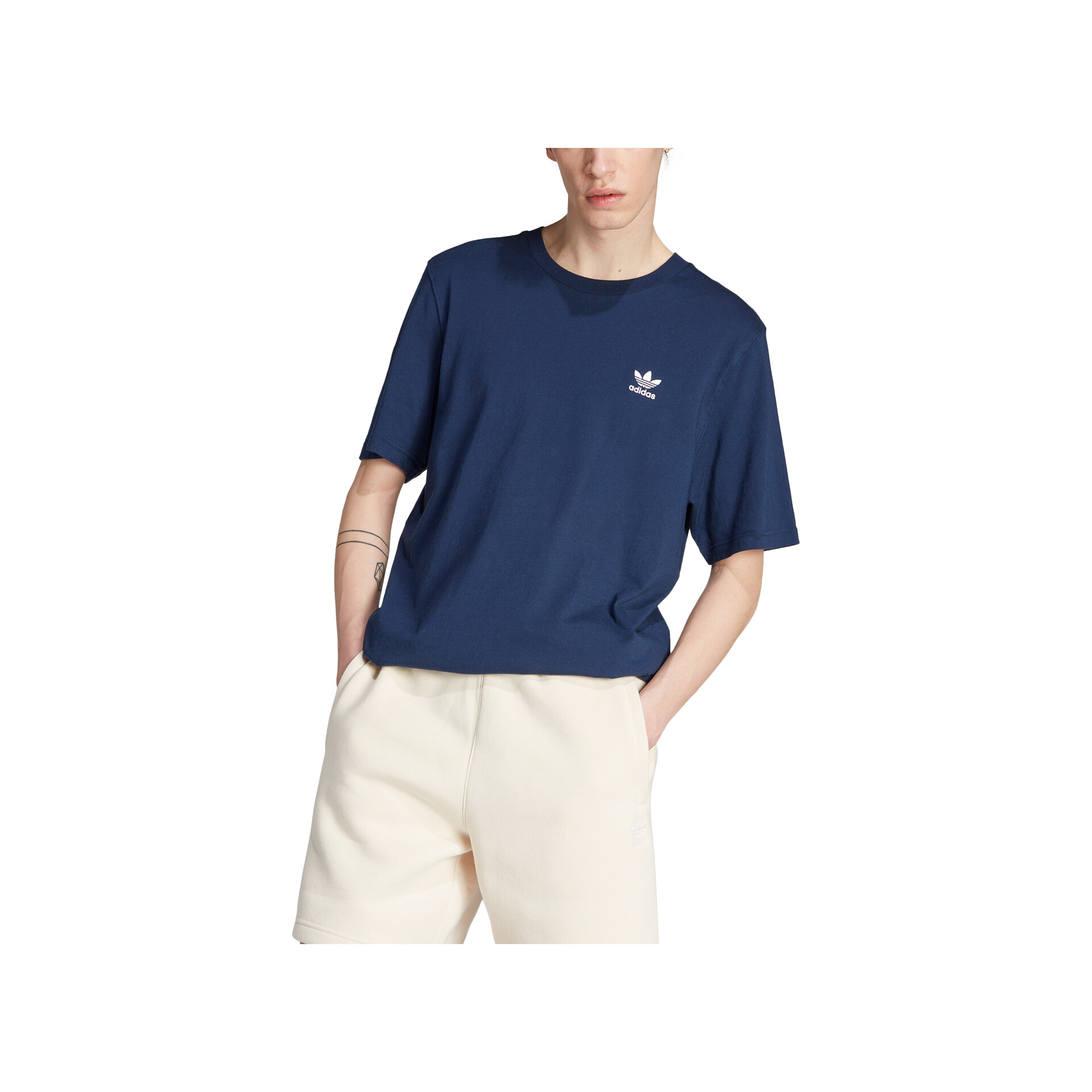 adidas Camiseta Hombre ESSENTIAL TEE vista trasera adidas Camiseta Hombre ESSENTIAL TEE vista trasera