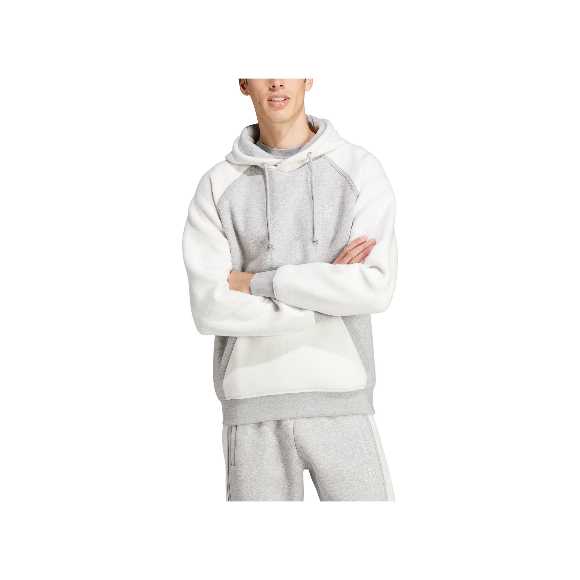 adidas Sudadera Hombre ESS+ HDY RVS vista frontal adidas Sudadera Hombre ESS+ HDY RVS vista frontal