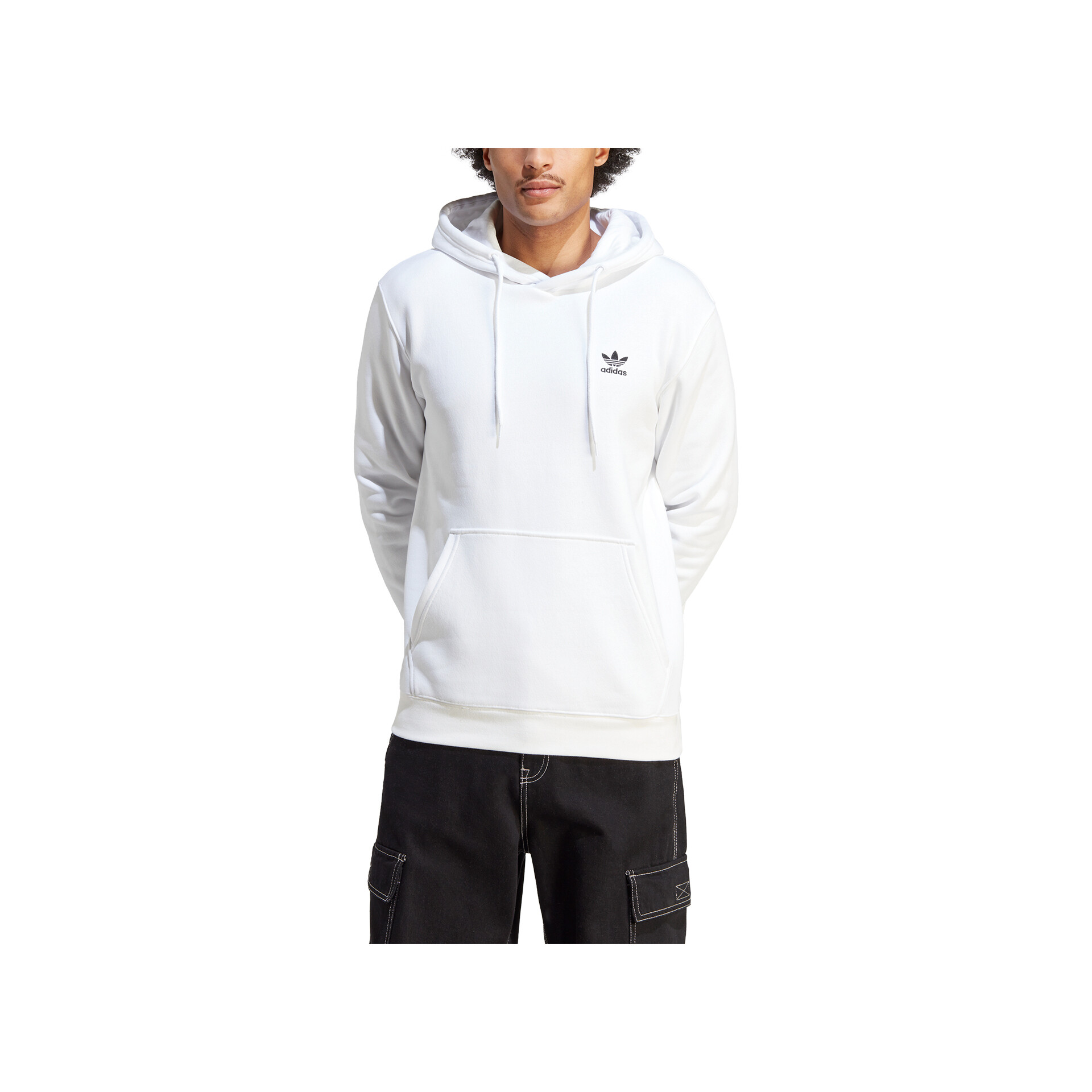 adidas Sudadera Hombre ESSENTIAL HOODY vista trasera adidas Sudadera Hombre ESSENTIAL HOODY vista trasera