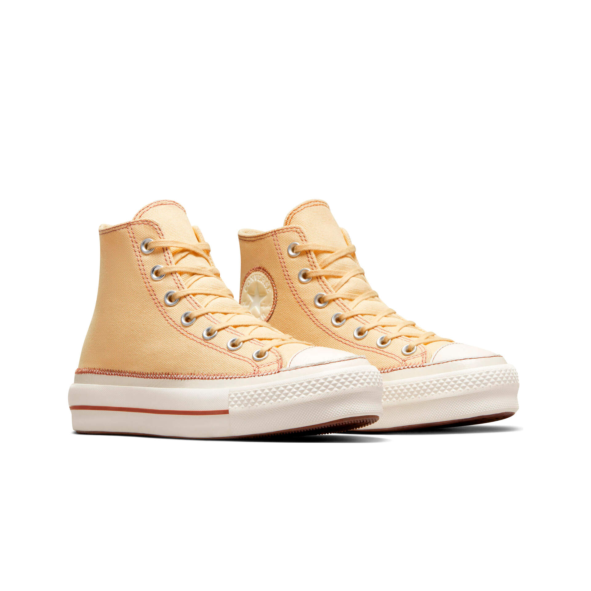 Converse Zapatillas Mujer CHUCK TAYLOR ALL STAR LIFT PLATFORM CONTRAST STITCHING lateral interior Converse Zapatillas Mujer CHUCK TAYLOR ALL STAR LIFT PLATFORM CONTRAST STITCHING lateral interior