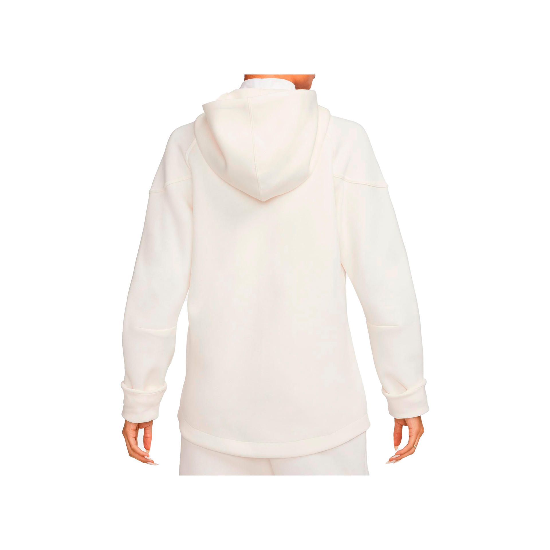 Nike Sudadera Mujer W NSW TCH FLC WR FZ HDY vista trasera Nike Sudadera Mujer W NSW TCH FLC WR FZ HDY vista trasera