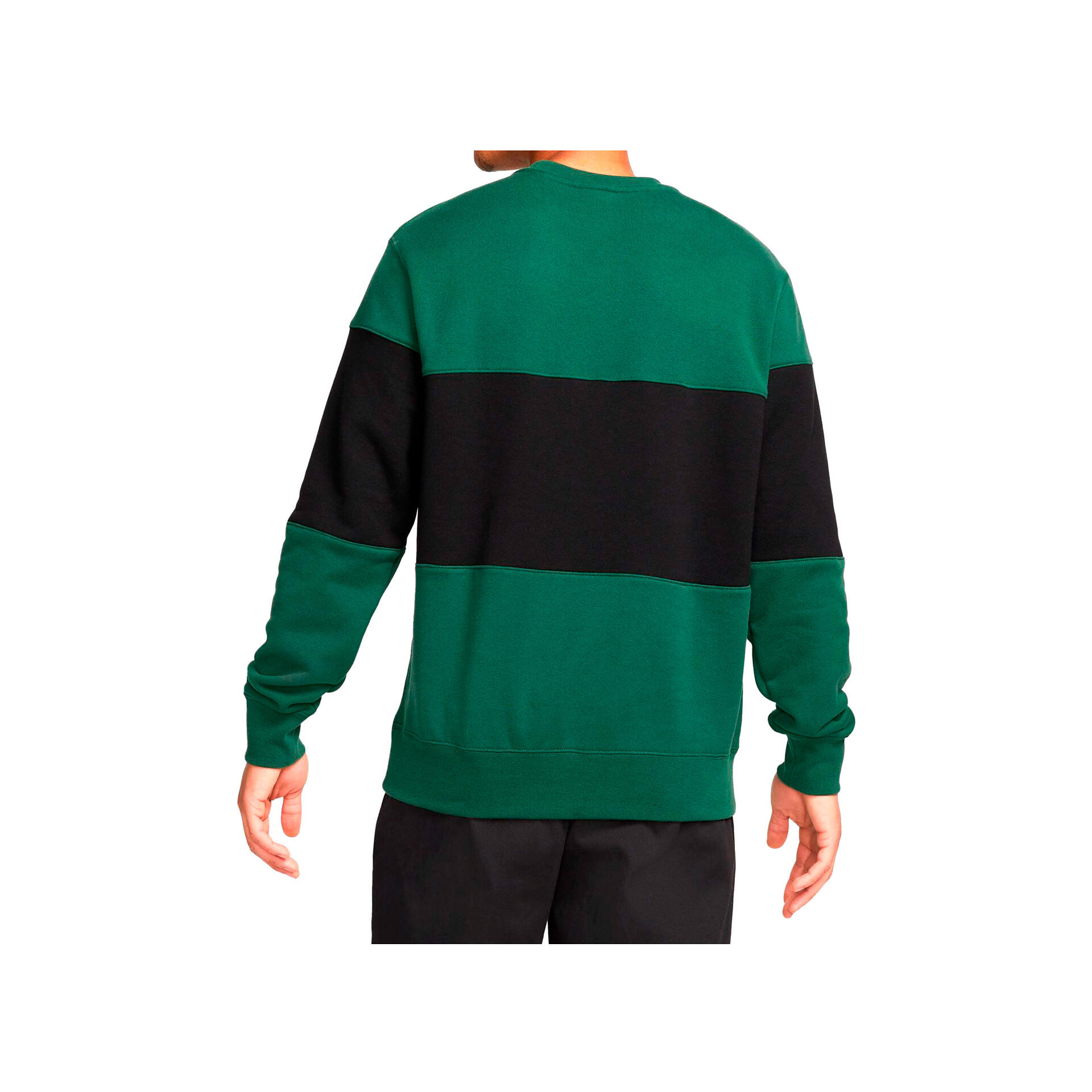Nike Sudadera Hombre M NK CLUB+ FT CREW CB vista trasera Nike Sudadera Hombre M NK CLUB+ FT CREW CB vista trasera