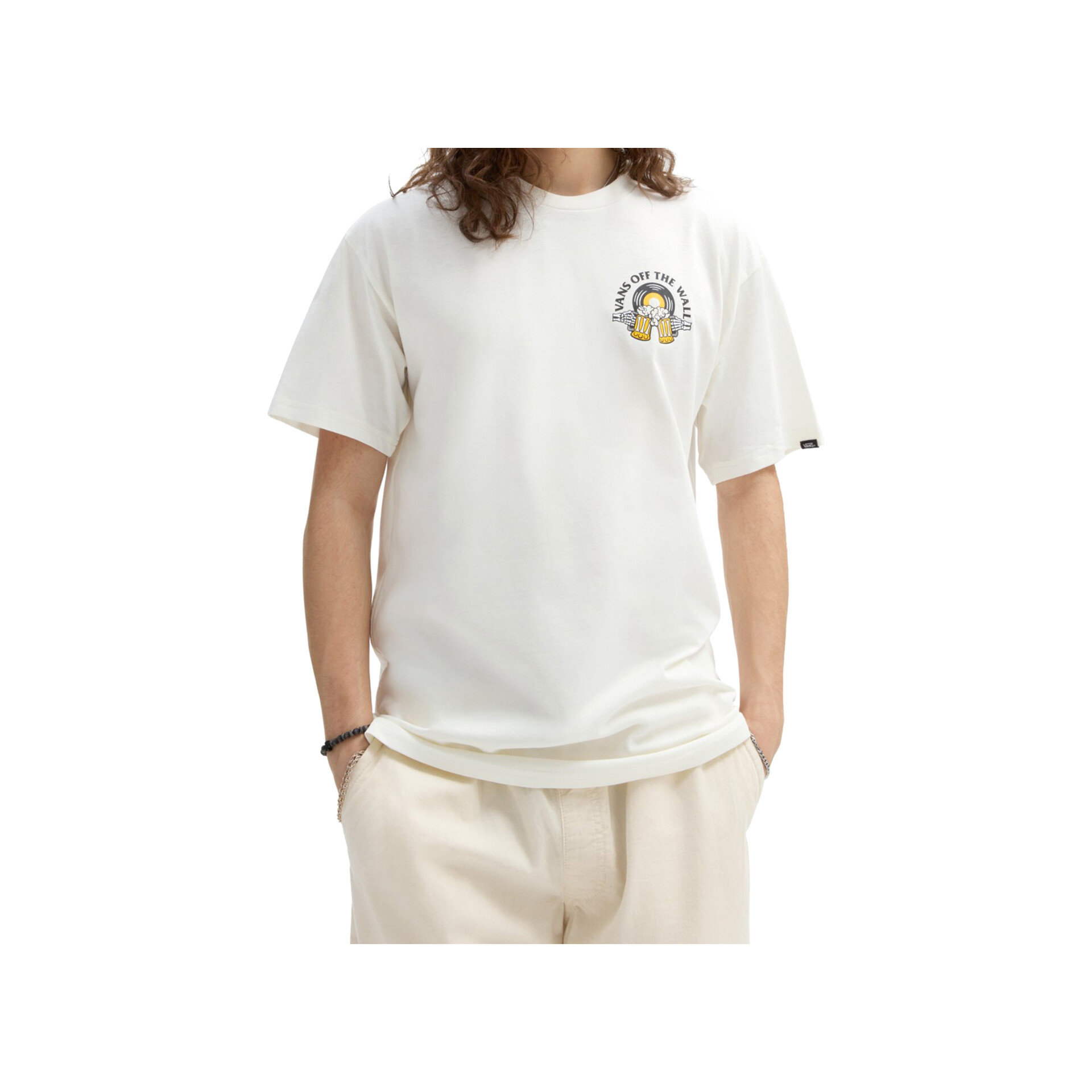 Vans Camiseta Hombre BREW BROS TUNES SS TEE vista frontal Vans Camiseta Hombre BREW BROS TUNES SS TEE vista frontal