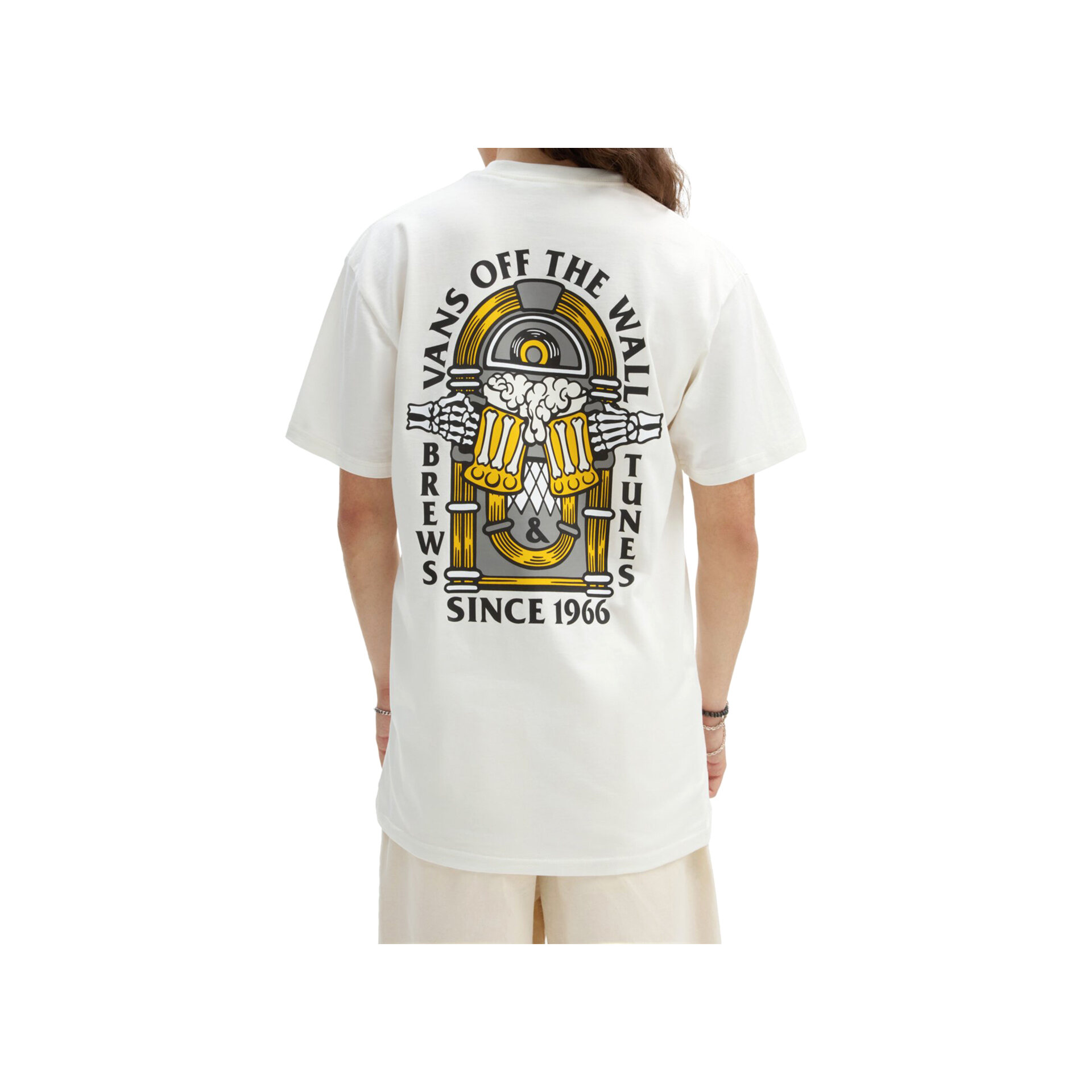 Vans Camiseta Hombre BREW BROS TUNES SS TEE vista trasera Vans Camiseta Hombre BREW BROS TUNES SS TEE vista trasera