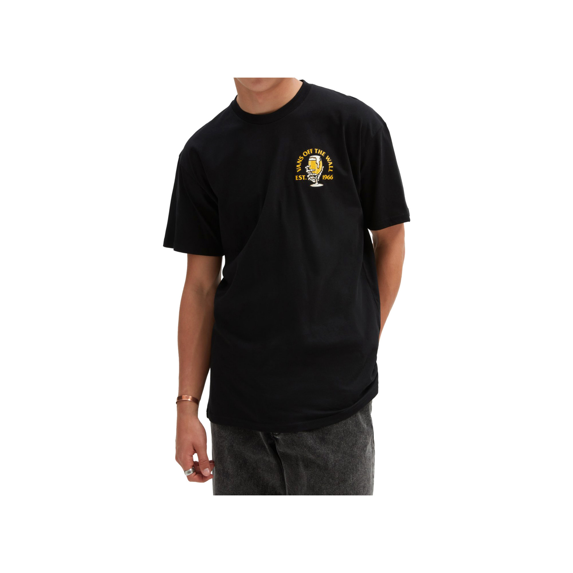 Vans Camiseta Hombre COLDEST IN TOWN SS TEE vista frontal Vans Camiseta Hombre COLDEST IN TOWN SS TEE vista frontal